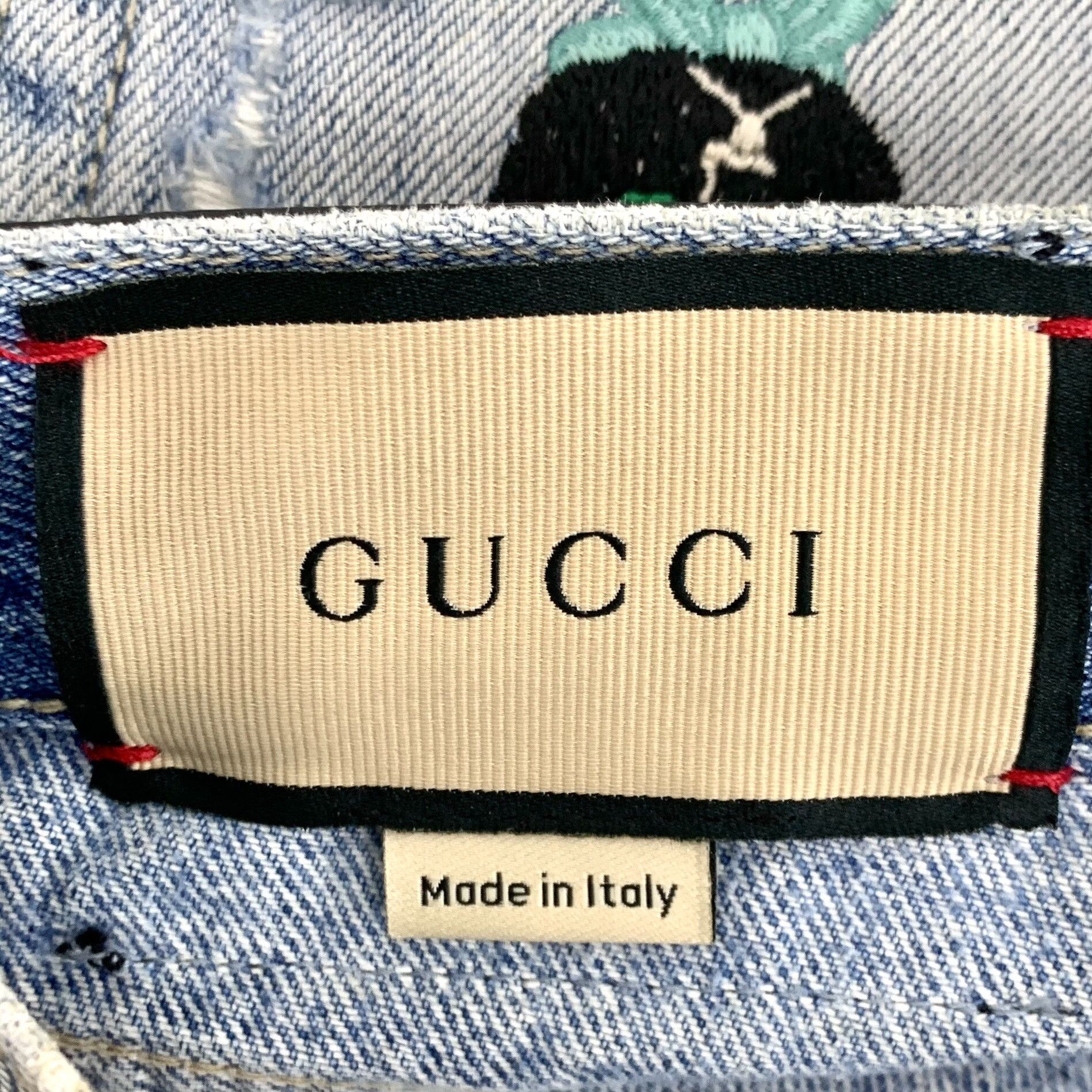 Gucci Gucci Casual Cotton Blue Jeans 23 Women Size 23" - 6 Thumbnail