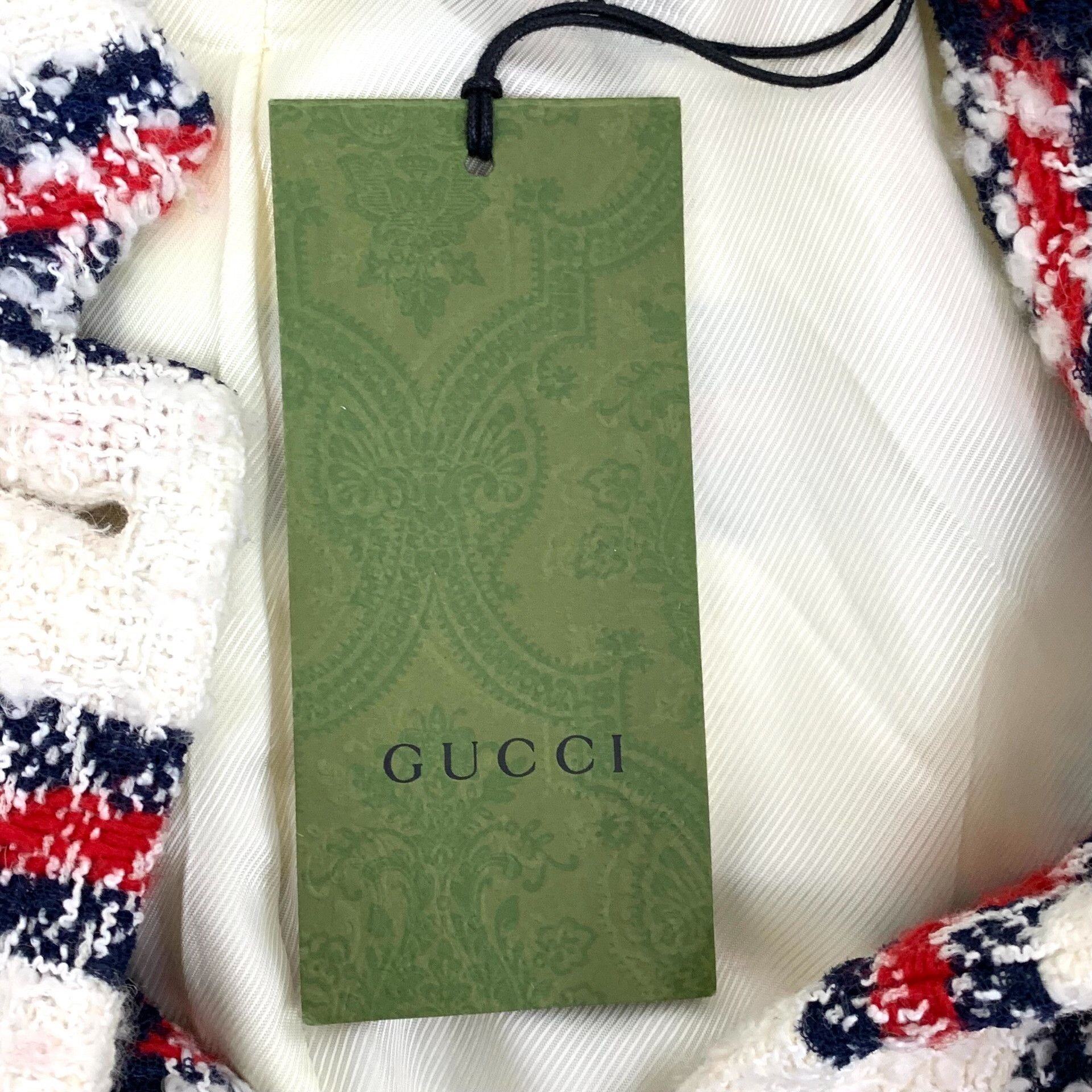 Gucci Gucci Knit Plaid Multi Jacket L Women Size L / US 10 / IT 46 - 7 Thumbnail