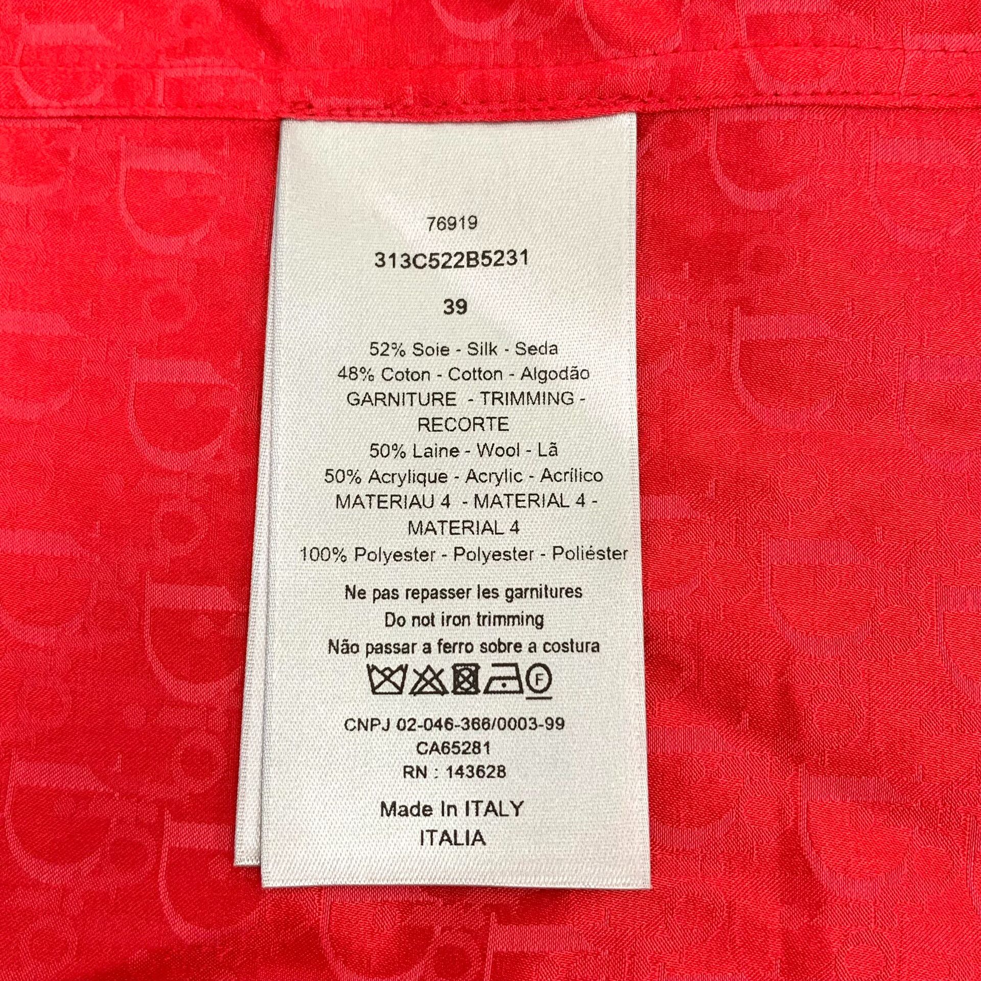 Dior Dior Retro Red Shirt 23 Men Size US XS / EU 42 / 0 - 9 Thumbnail