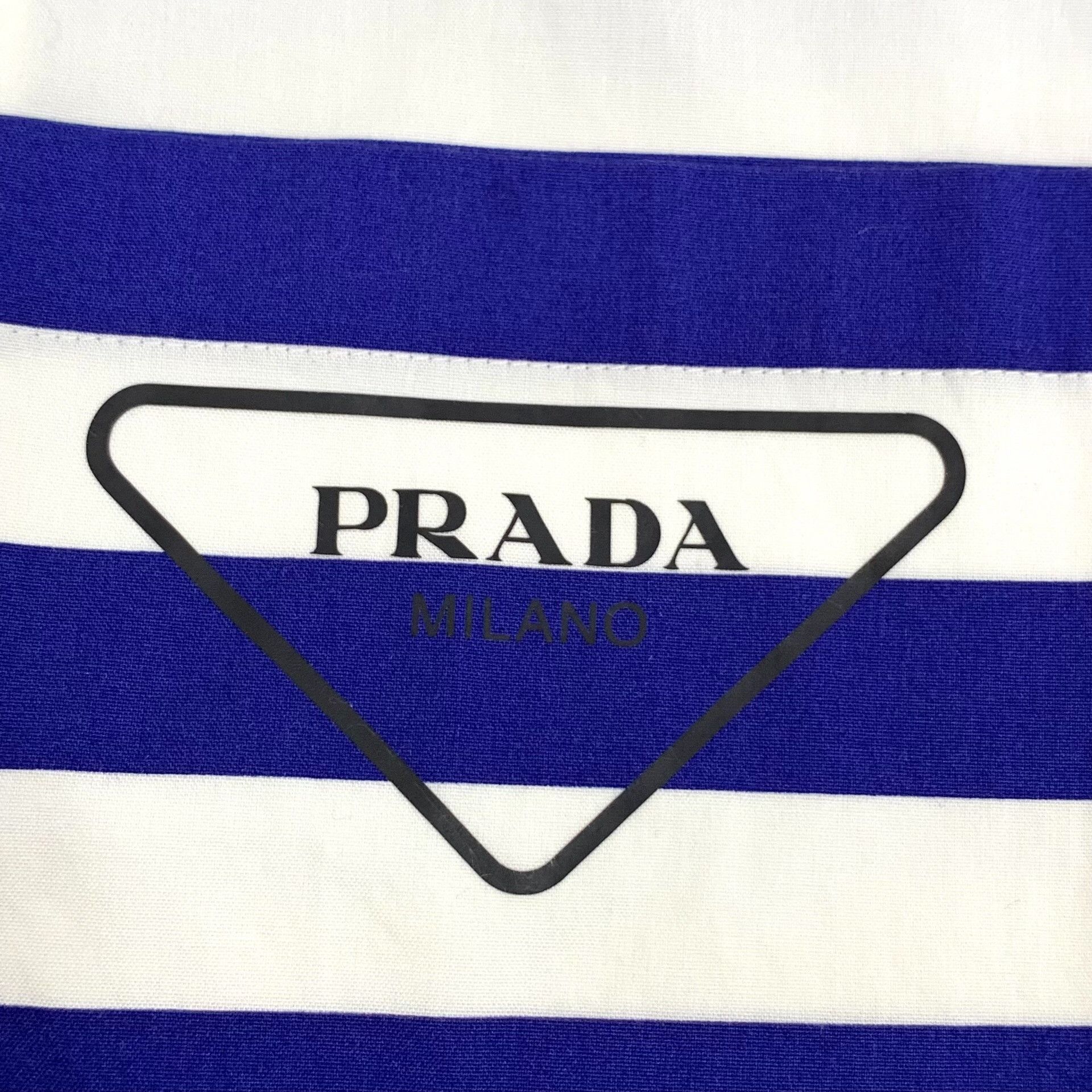 Prada Prada Cotton Striped Multi Shirt L Men Size US L / EU 52-54 / 3 - 5 Thumbnail