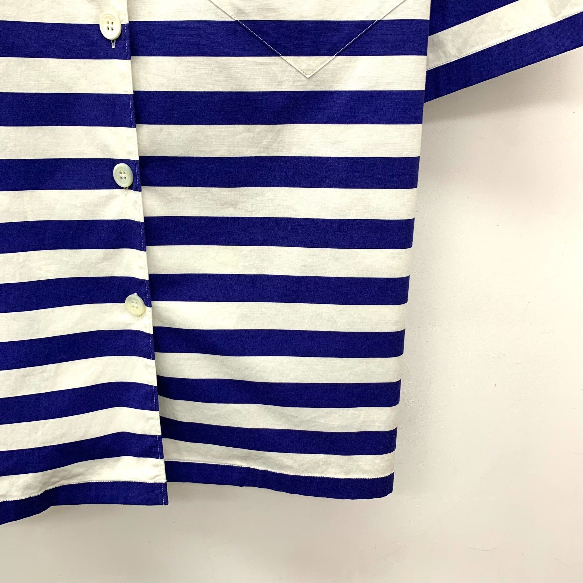 Prada Prada Cotton Striped Multi Shirt L Men Size US L / EU 52-54 / 3 - 4 Thumbnail