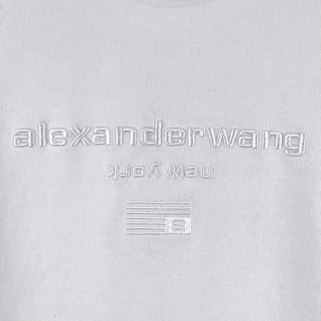 Alexander Wang Alexander Wang White T-Shirt 4 Women Size XS / US 0-2 / IT 36-38 - 4 Thumbnail