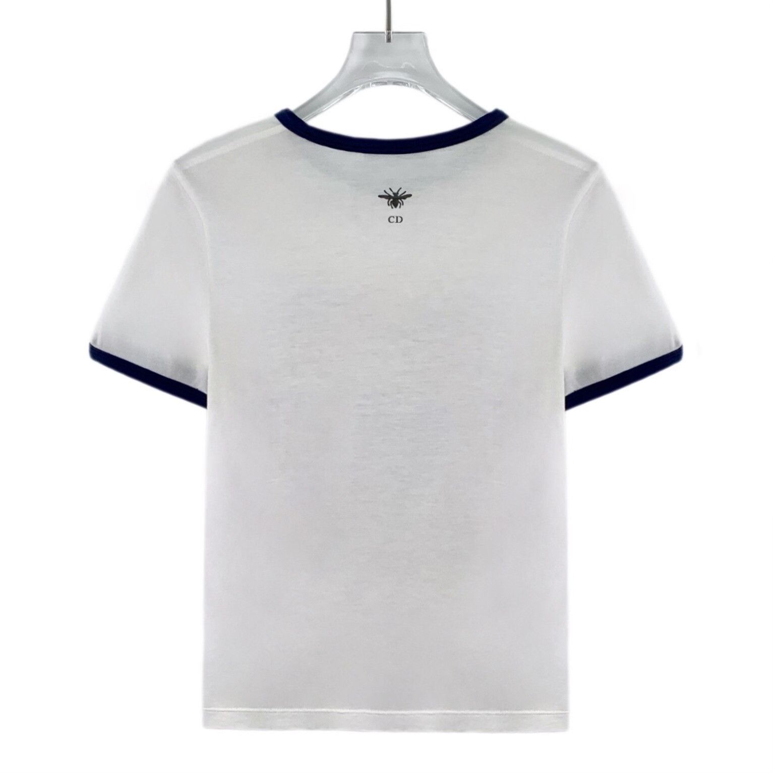 Dior Dior Cotton Printed White T-Shirt S Women Size S / US 4 / IT 40 - 2 Thumbnail