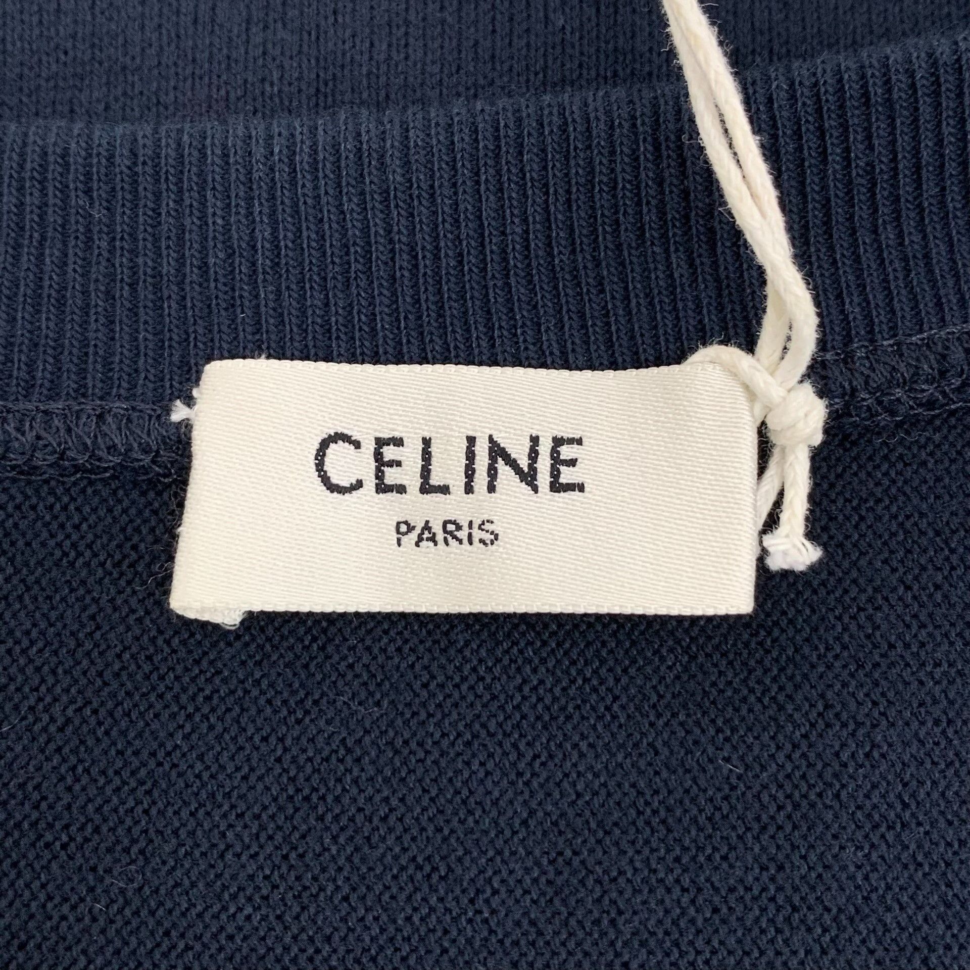 Celine Celine Retro Printed Blue T-Shirt S Women Size S / US 4 / IT 40 - 5 Thumbnail