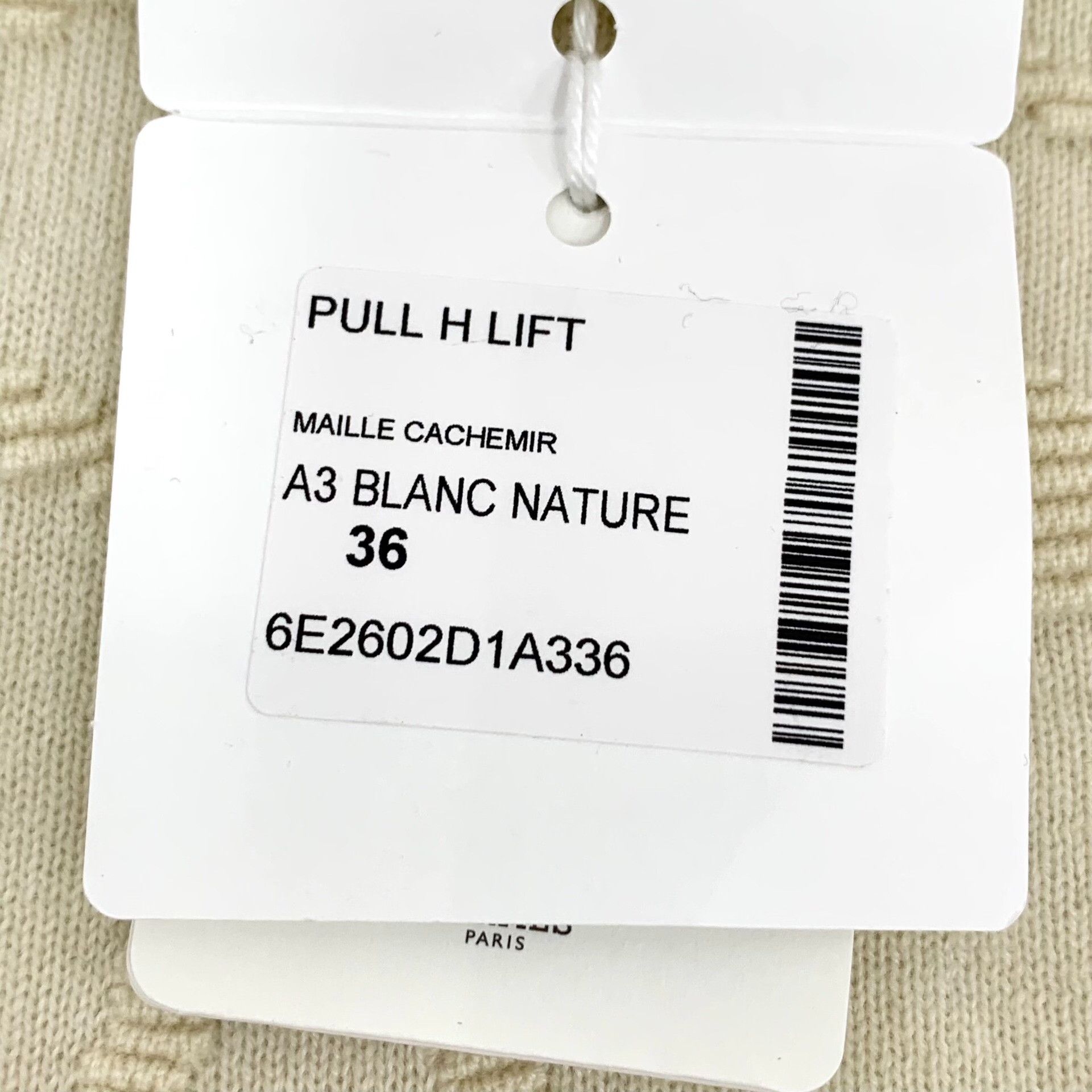Hermes Hermes Beige Sweater S Women Size S / US 4 / IT 40 - 7 Thumbnail
