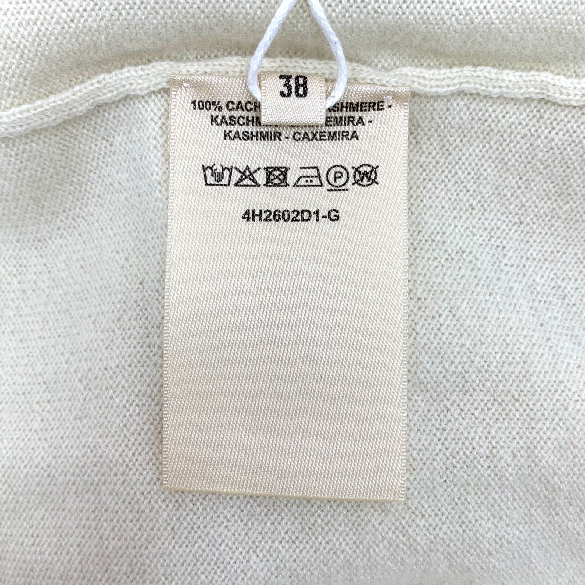 Hermes Hermes Beige Sweater M Women Size M / US 6-8 / IT 42-44 - 8 Thumbnail