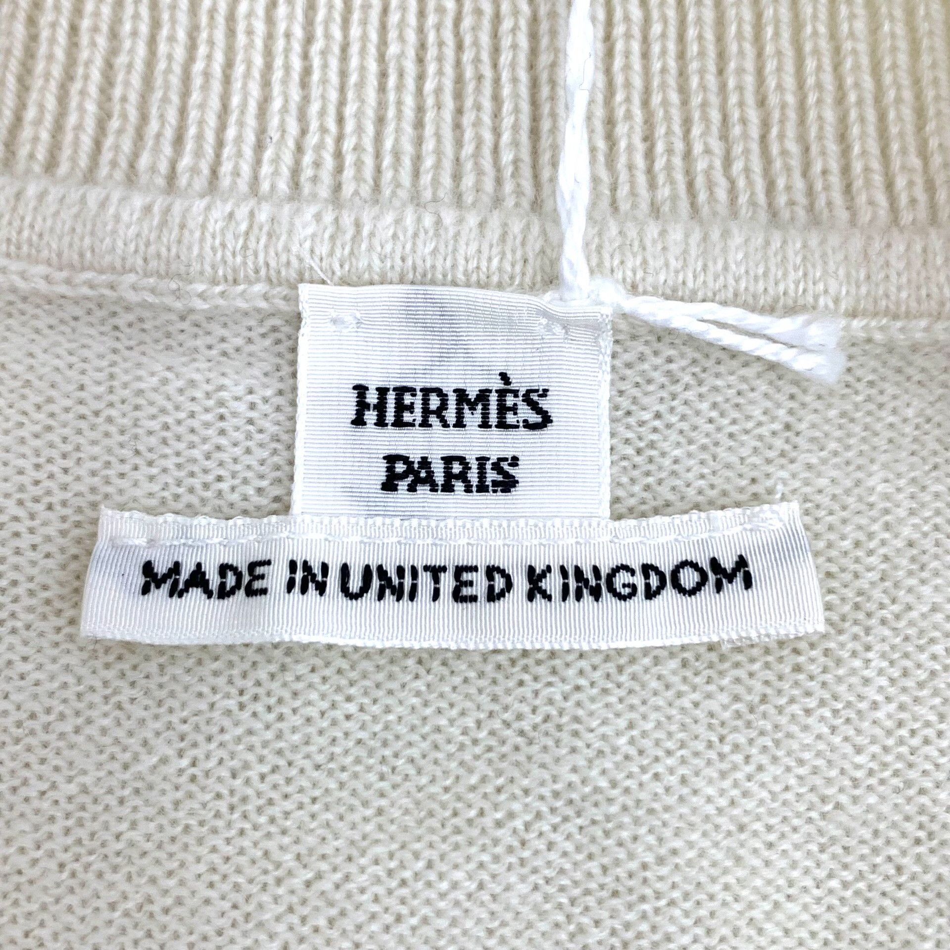 Hermes Hermes Beige Sweater M Women Size M / US 6-8 / IT 42-44 - 5 Thumbnail