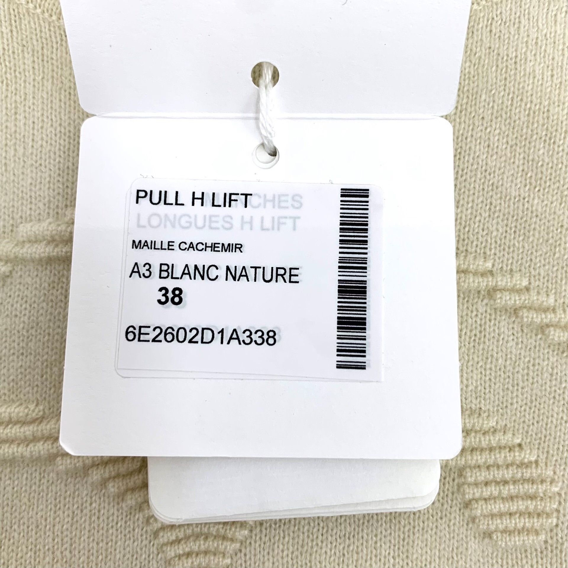 Hermes Hermes Beige Sweater M Women Size M / US 6-8 / IT 42-44 - 7 Thumbnail