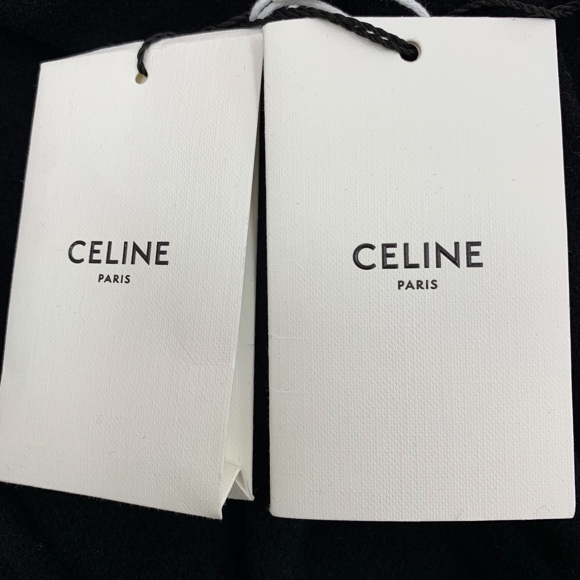 Celine Celine Black Coat 22 Women Size XS / US 0-2 / IT 36-38 - 8 Thumbnail