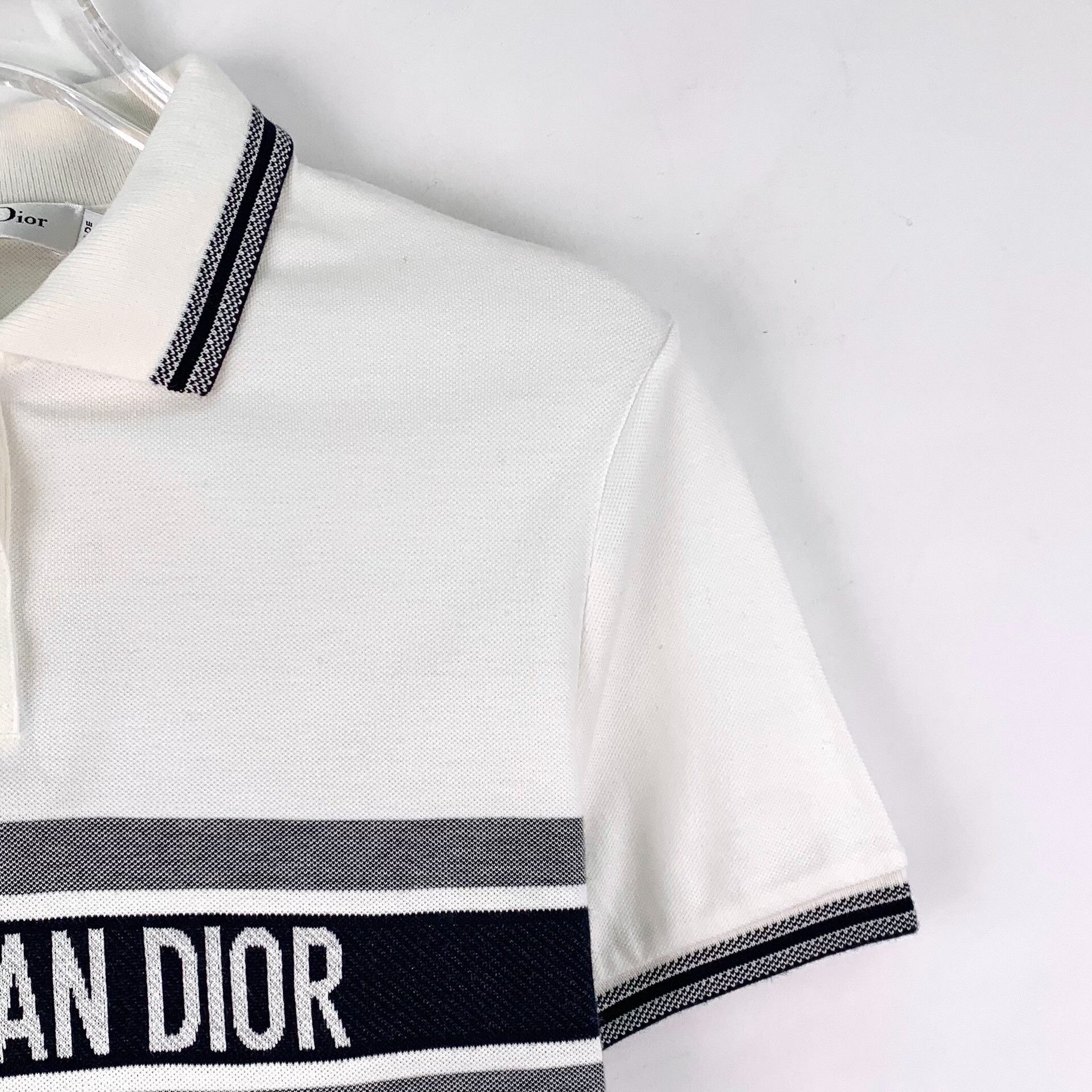 Dior Dior Retro Cotton White Polo XS Men Size US XS / EU 42 / 0 - 3 Thumbnail