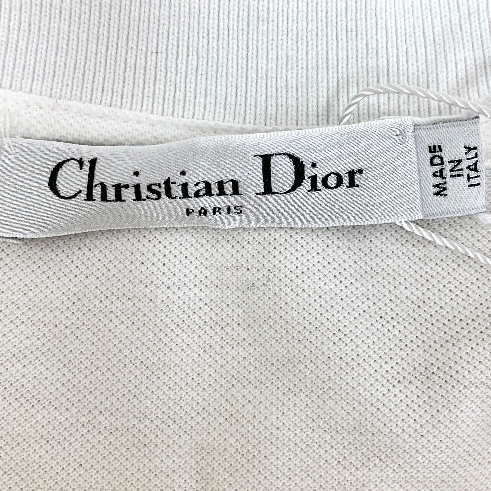 Dior Dior Retro Cotton White Polo M Men Size US M / EU 48-50 / 2 - 6 Thumbnail