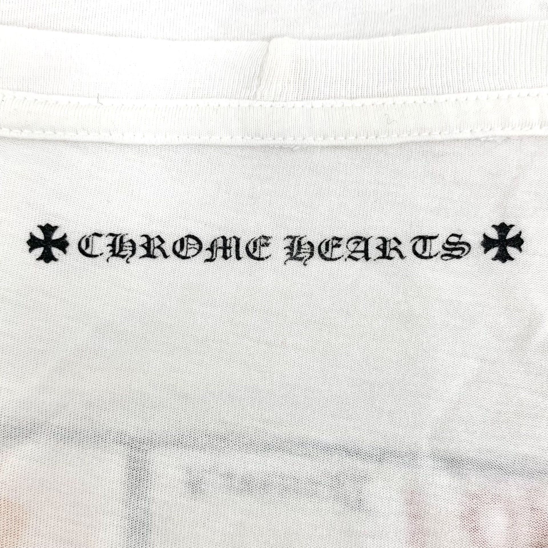 Chrome Hearts Chrome Hearts Printed Graphic White T-Shirt S Women Size S / US 4 / IT 40 - 5 Thumbnail