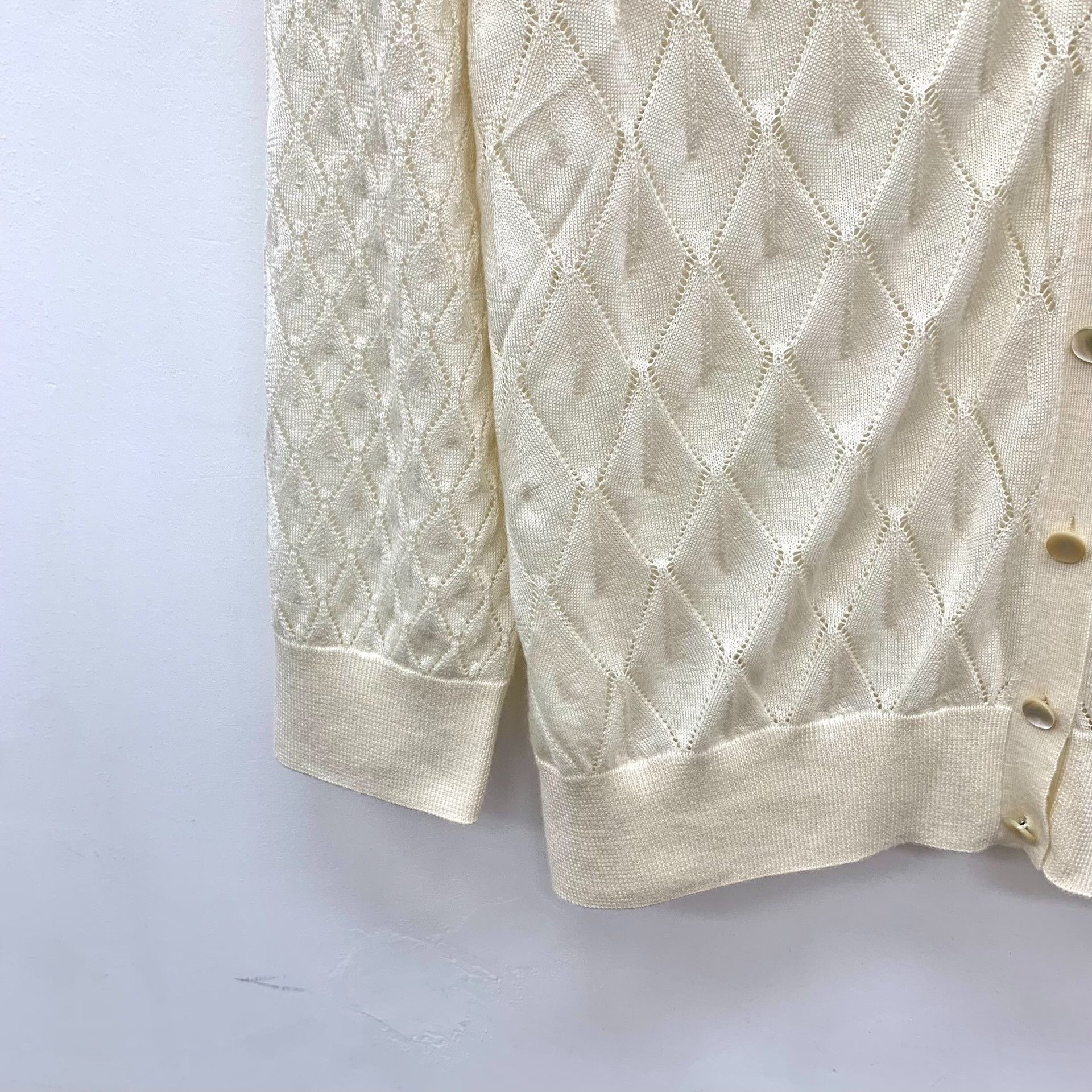 Thom Browne Thom Browne Knit Beige Sweater M Women Size M / US 6-8 / IT 42-44 - 4 Thumbnail
