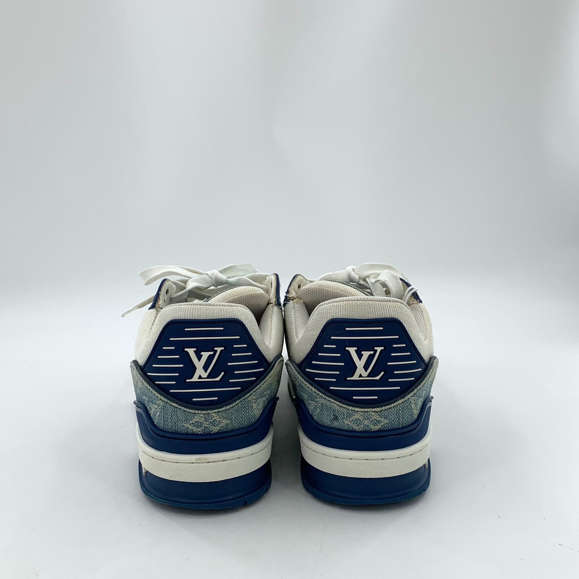 Louis Vuitton Louis Vuitton Blue Lowtop Sneakers 42 Men Size US 9 / EU 42 - 4 Thumbnail