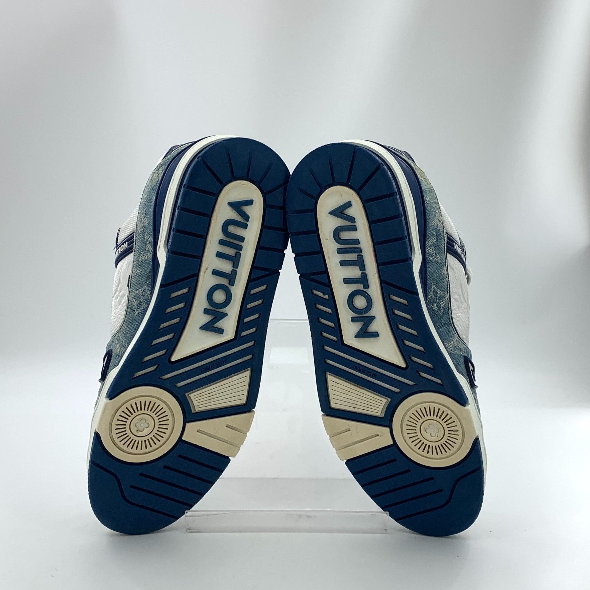 Louis Vuitton Louis Vuitton Blue Lowtop Sneakers 42 Men Size US 9 / EU 42 - 5 Thumbnail