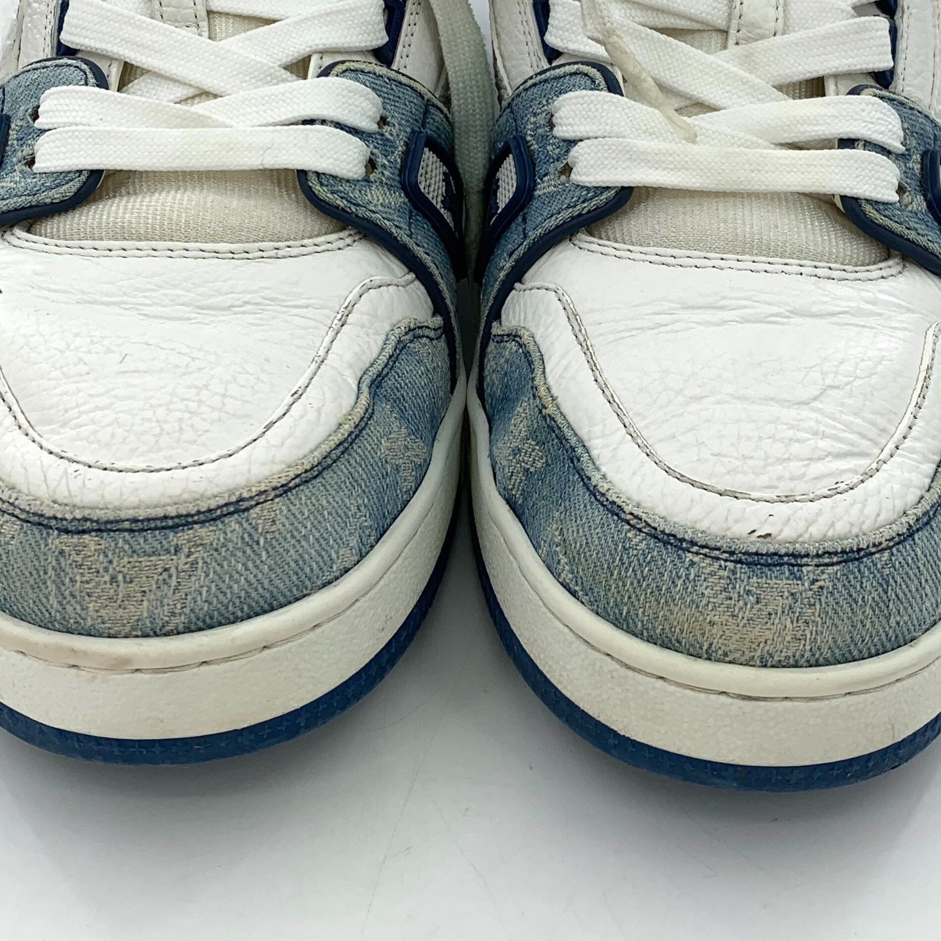 Louis Vuitton Louis Vuitton Blue Lowtop Sneakers 42 Men Size US 9 / EU 42 - 7 Thumbnail