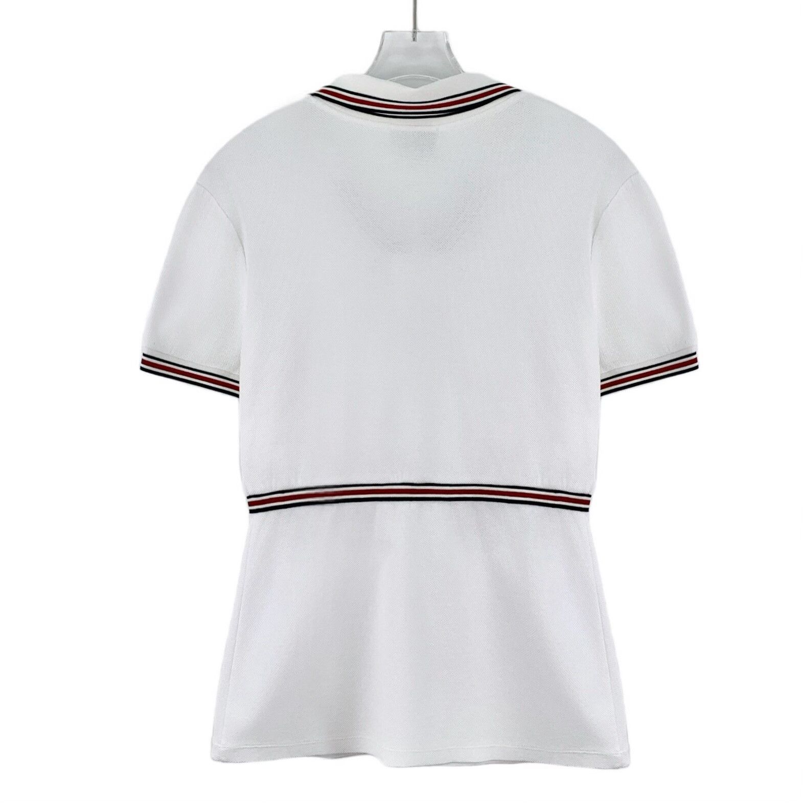 Gucci Gucci Cotton Striped White Dress M Women Size M / US 6-8 / IT 42-44 - 2 Thumbnail