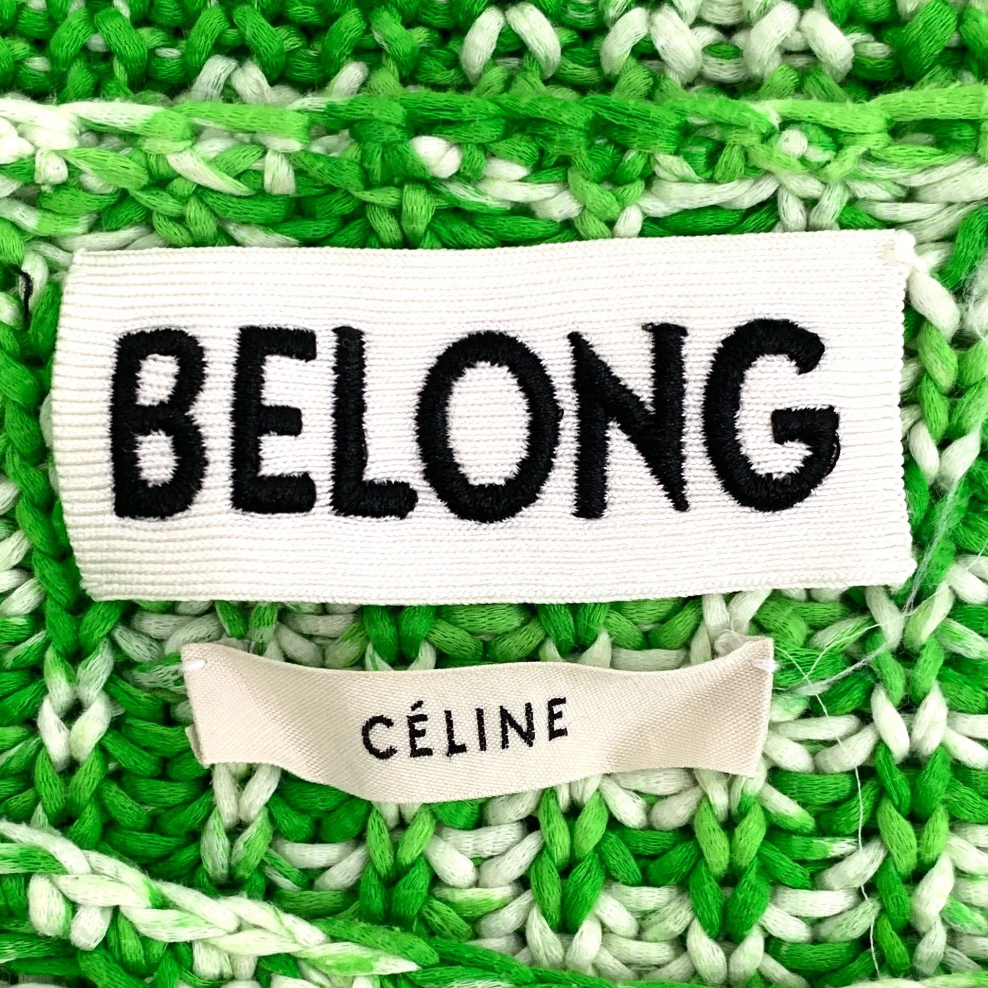 Celine Celine Knit Cotton Green Sweater M Women Size M / US 6-8 / IT 42-44 - 5 Thumbnail