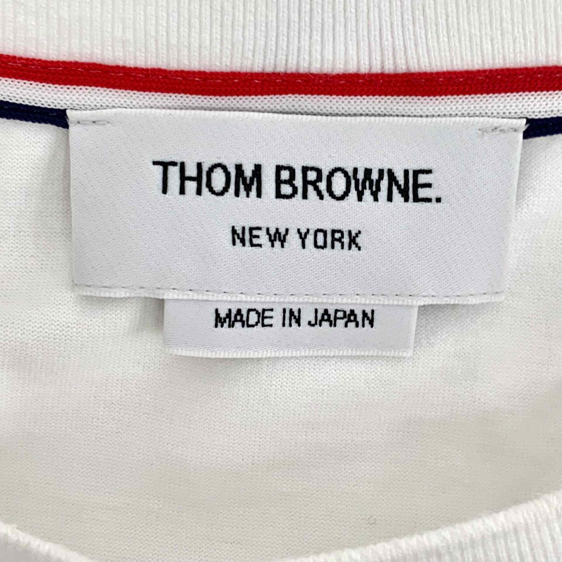 Thom Browne Thom Browne Cotton Brown T-Shirt S Men Size US S / EU 44-46 / 1 - 6 Thumbnail