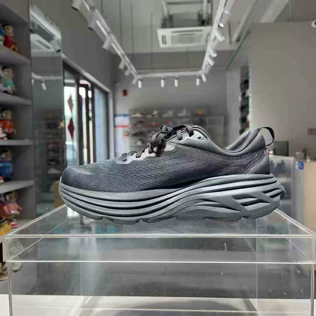 Hoka Hoka Running Gray Lowtop Sneakers 42 Men Size US 9 / EU 42 - 6 Thumbnail