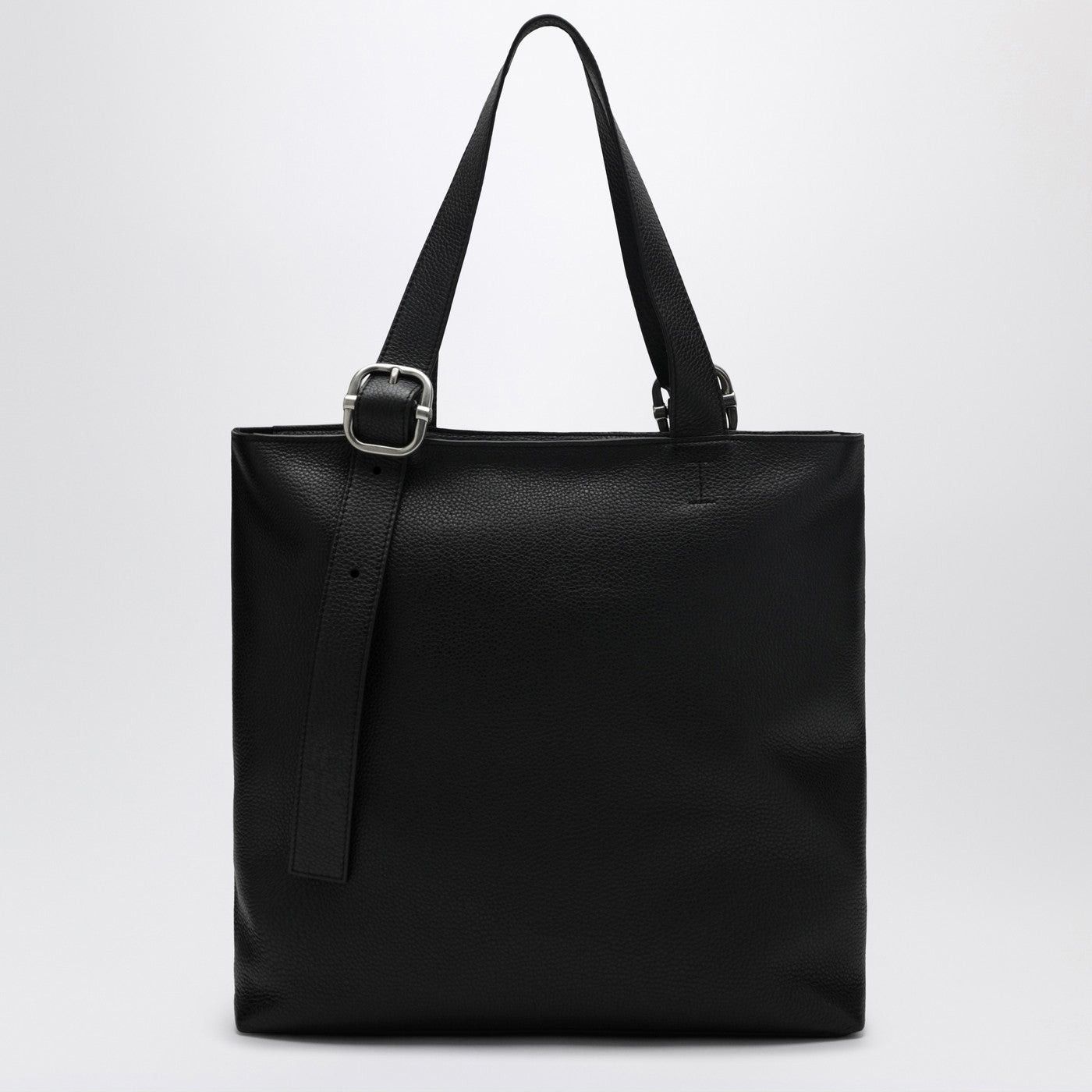 Loewe Loewe Loop Zip Tote Bag In Soft Black Leather Size ONE SIZE - 2 Thumbnail