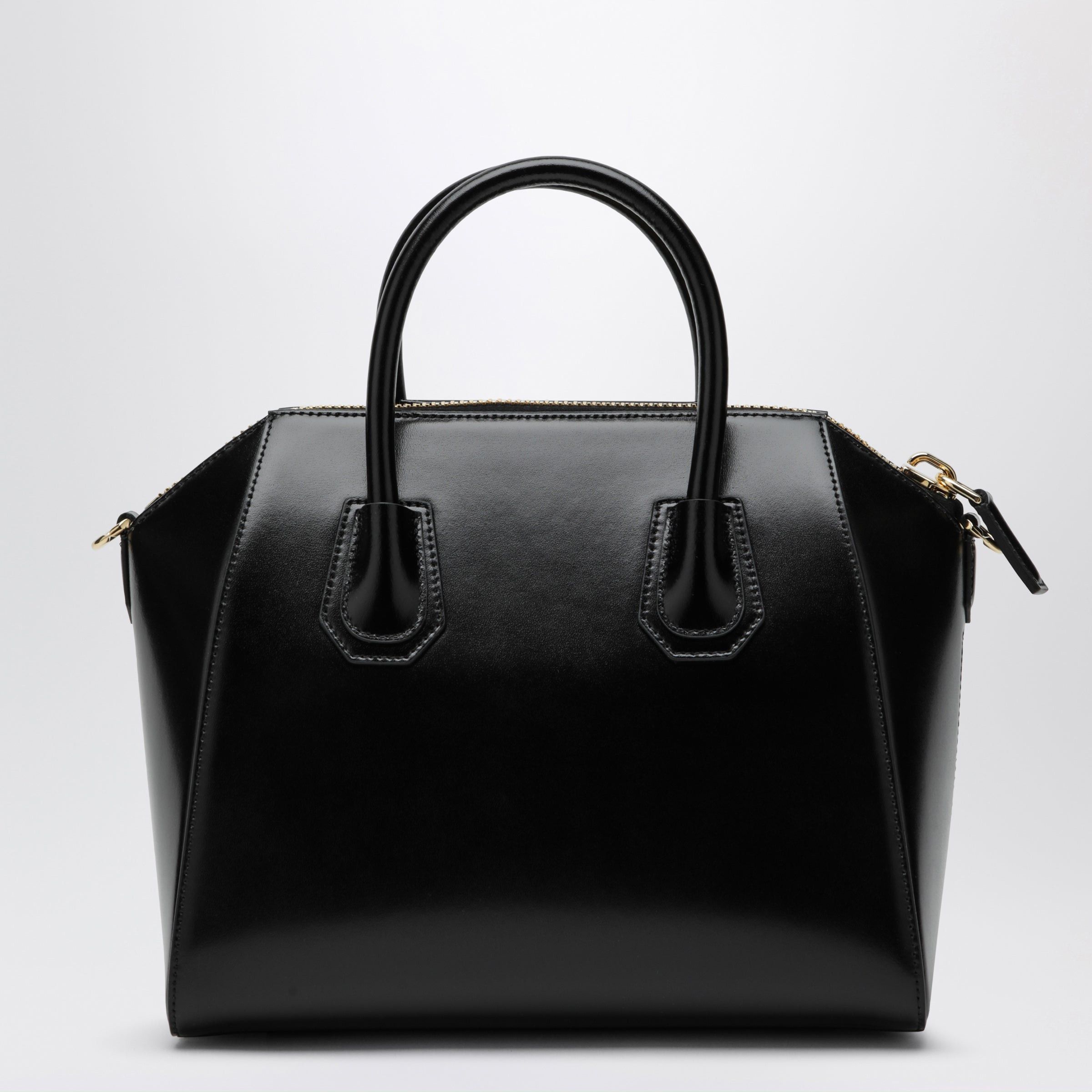 Givenchy Givenchy Small Black Antigona Bag In Leather Size ONE SIZE - 2 Thumbnail