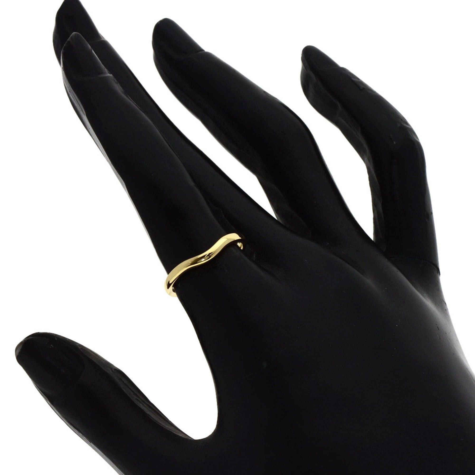 Tiffany & Co. Tiffany & Co. Curved Band Ring, 18K Yellow Gold, Women's. Size ONE SIZE - 6 Thumbnail
