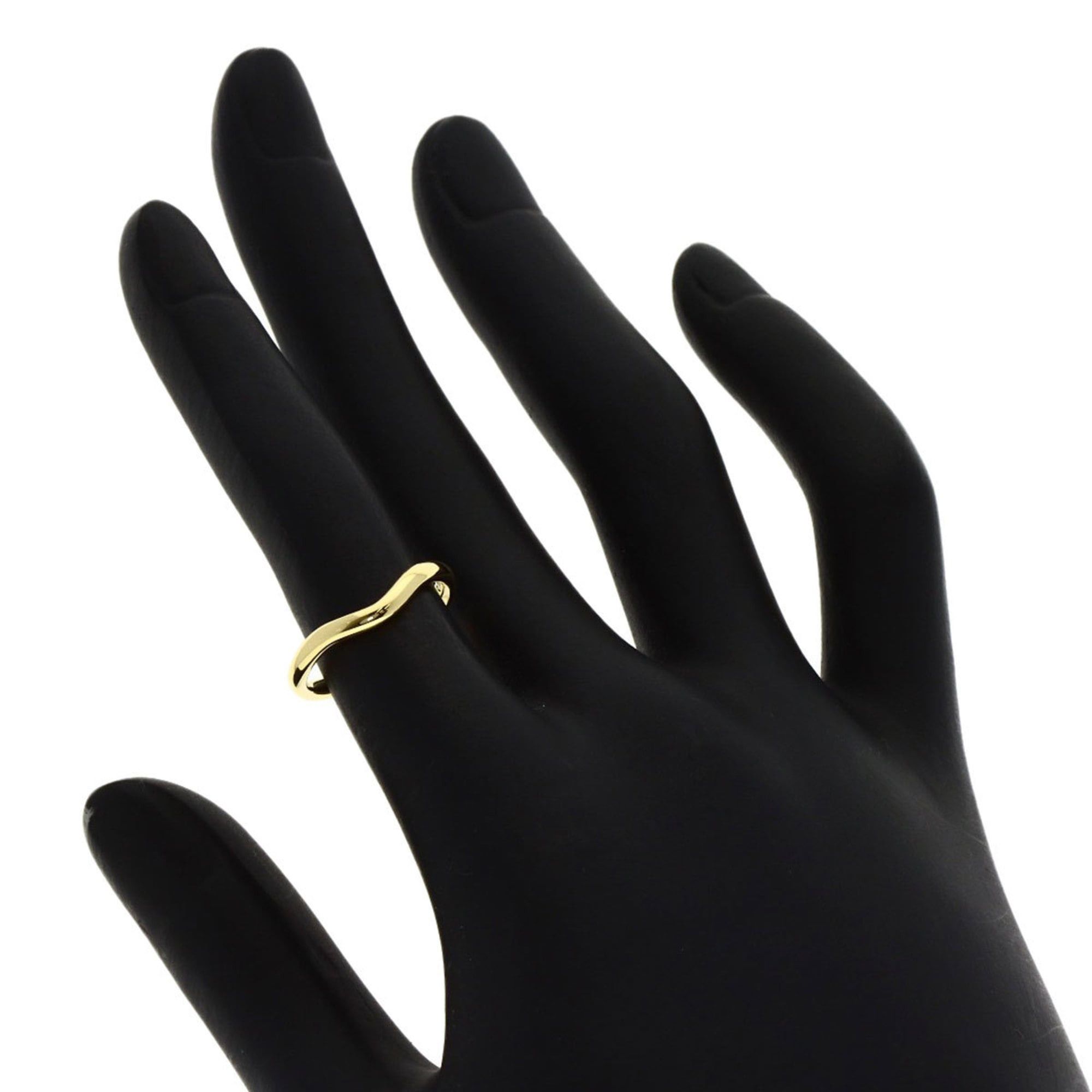 Tiffany & Co. Tiffany & Co. Curved Band Ring, 18K Yellow Gold, Women's. Size ONE SIZE - 7 Thumbnail