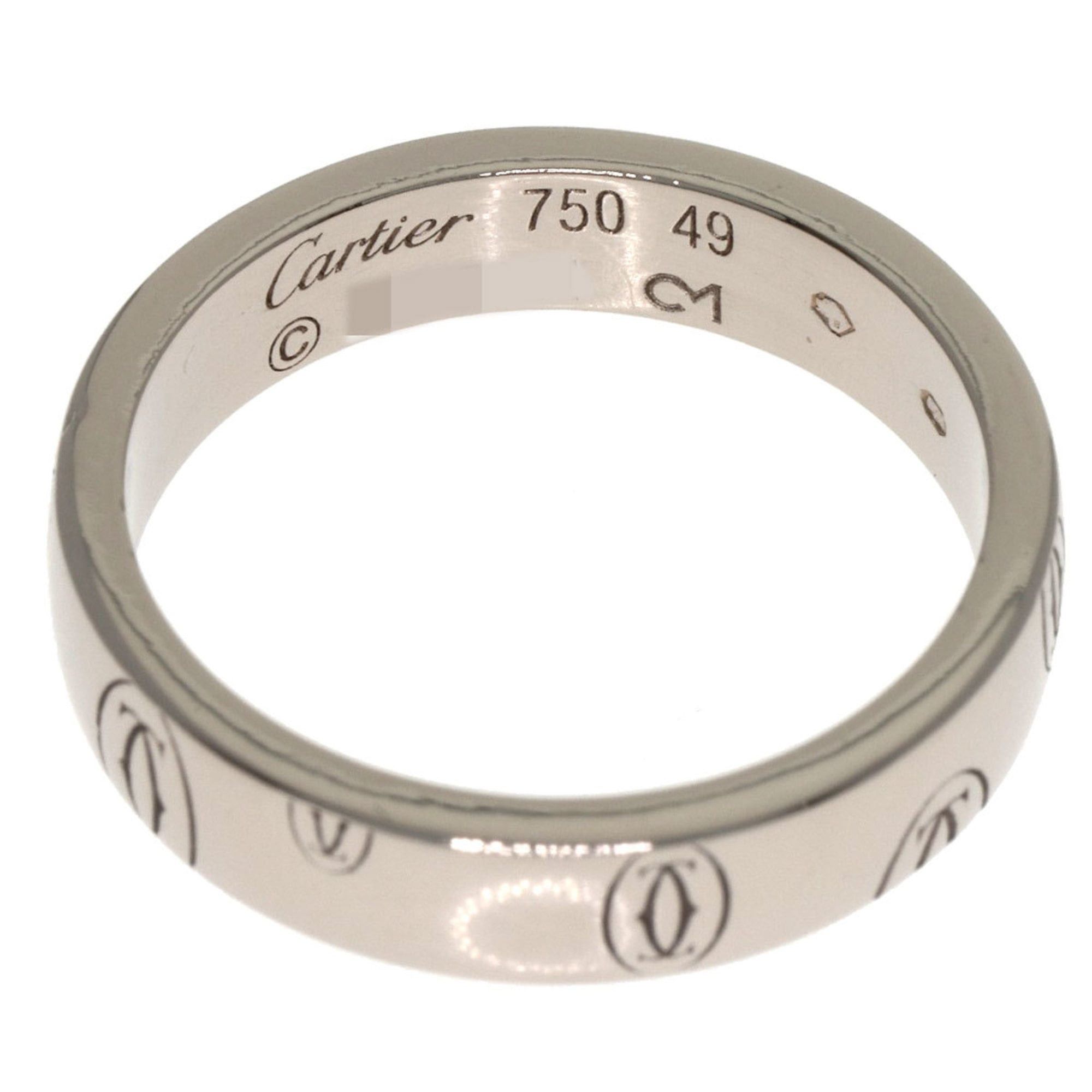 Cartier Cartier Happy Birthday #49 Ring, 18K White Gold, Women's, CARTIER Size ONE SIZE - 4 Thumbnail