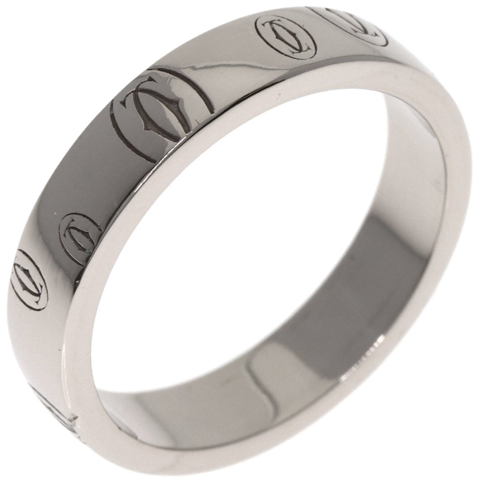 Cartier Cartier Happy Birthday #49 Ring, 18K White Gold, Women's, CARTIER Size ONE SIZE - 2 Thumbnail