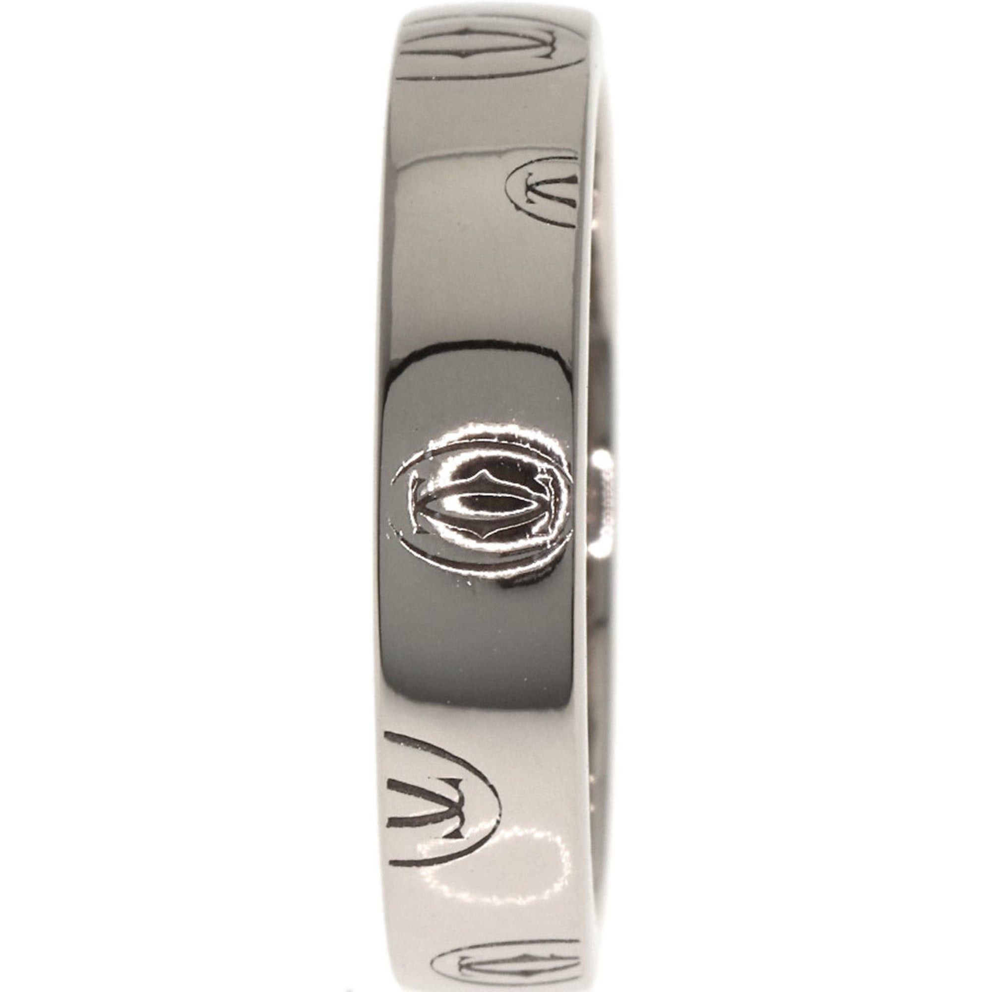 Cartier Cartier Happy Birthday #49 Ring, 18K White Gold, Women's, CARTIER Size ONE SIZE - 8 Thumbnail