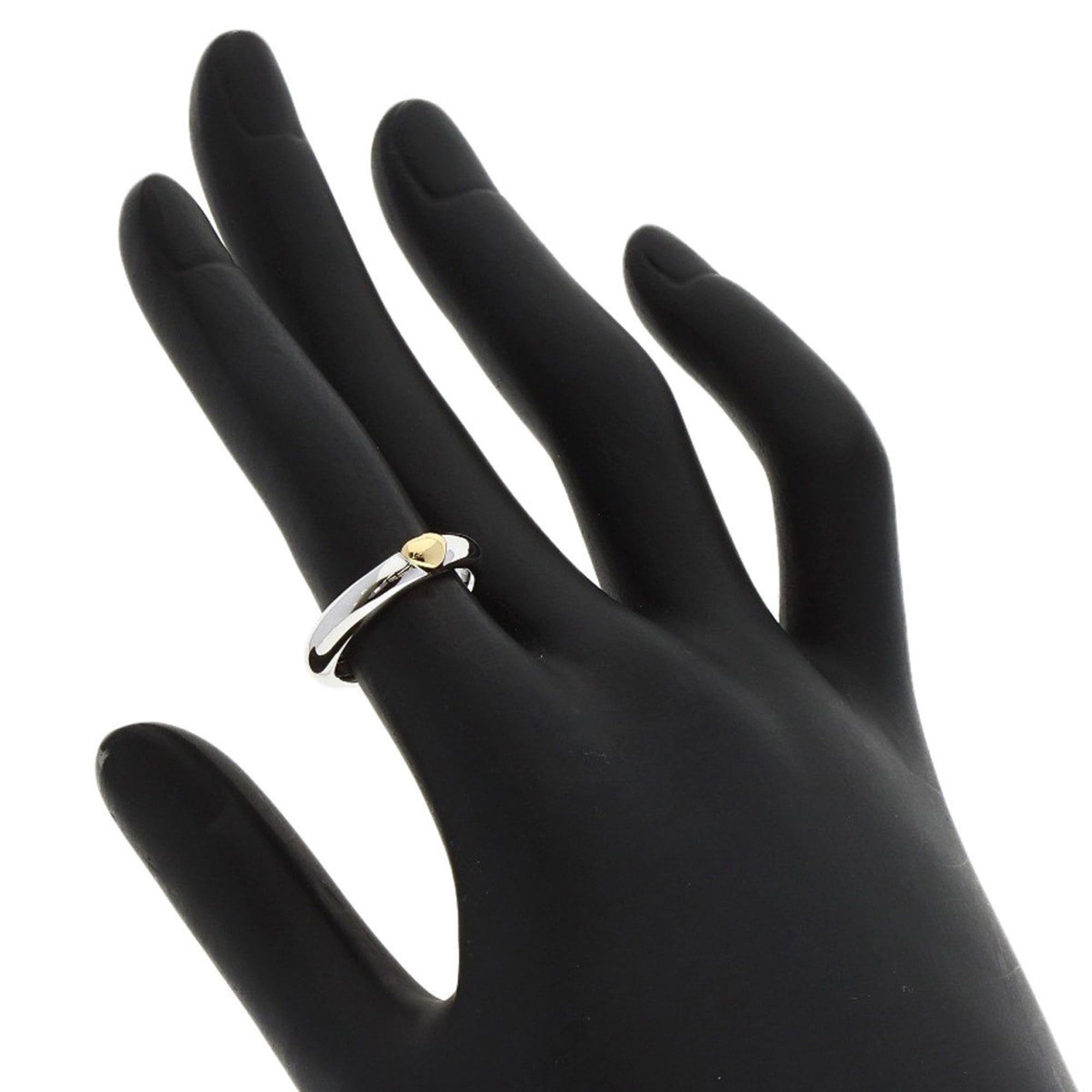 Tiffany & Co. Tiffany & Co. Friendship Ring, 18K White Gold/18KYG, Women's. Size ONE SIZE - 6 Thumbnail