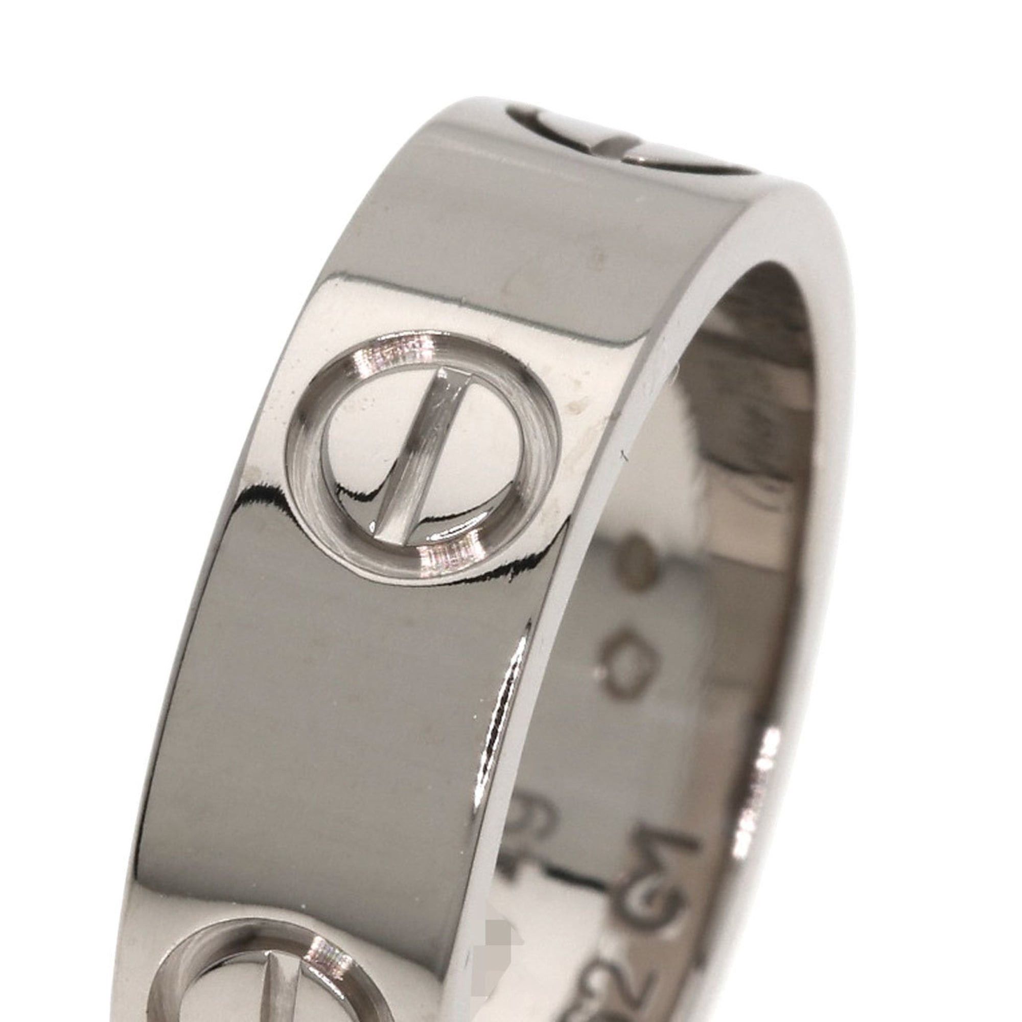 Cartier Cartier Love Ring #49, 18K White Gold, Women's Ring, CARTIER Size ONE SIZE - 6 Thumbnail