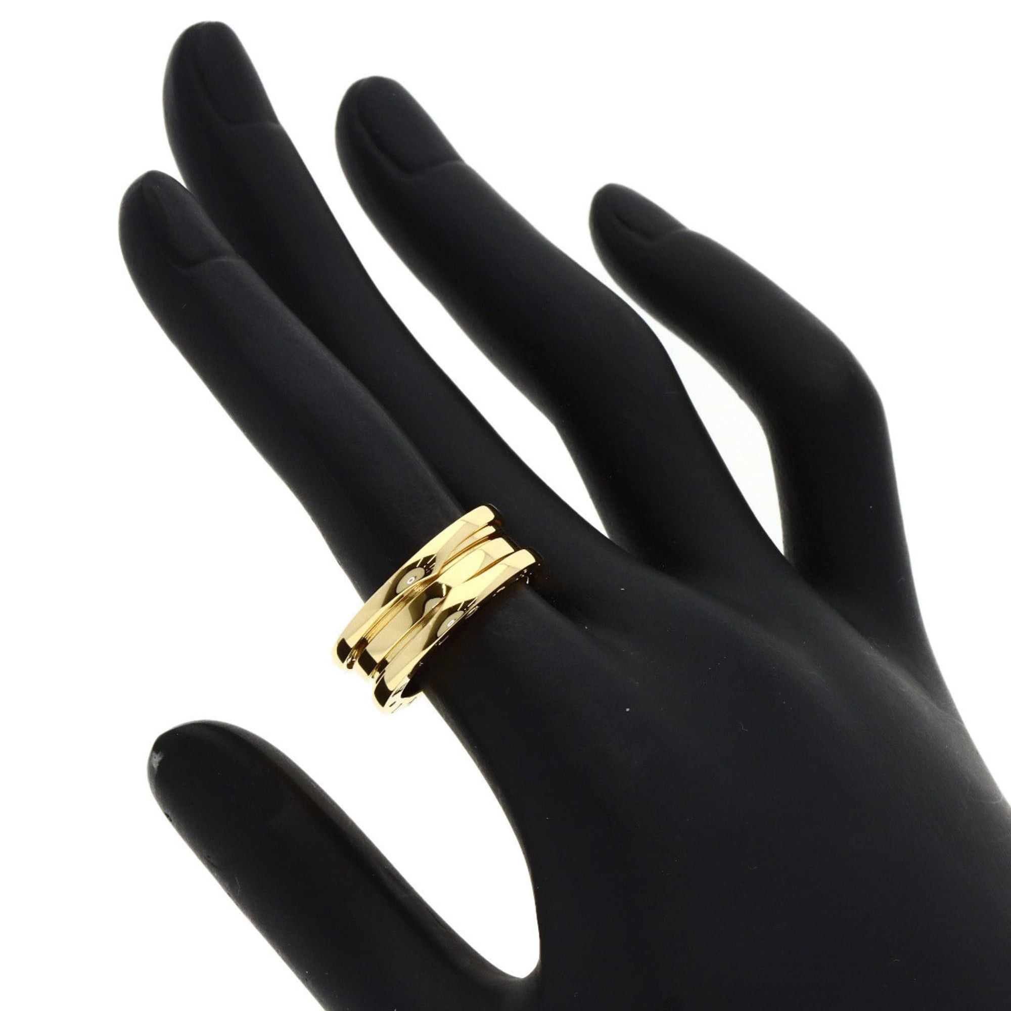 Bvlgari BVLGARI B-zero1 2-band ring #52, 18K yellow gold, women's. Size ONE SIZE - 5 Thumbnail
