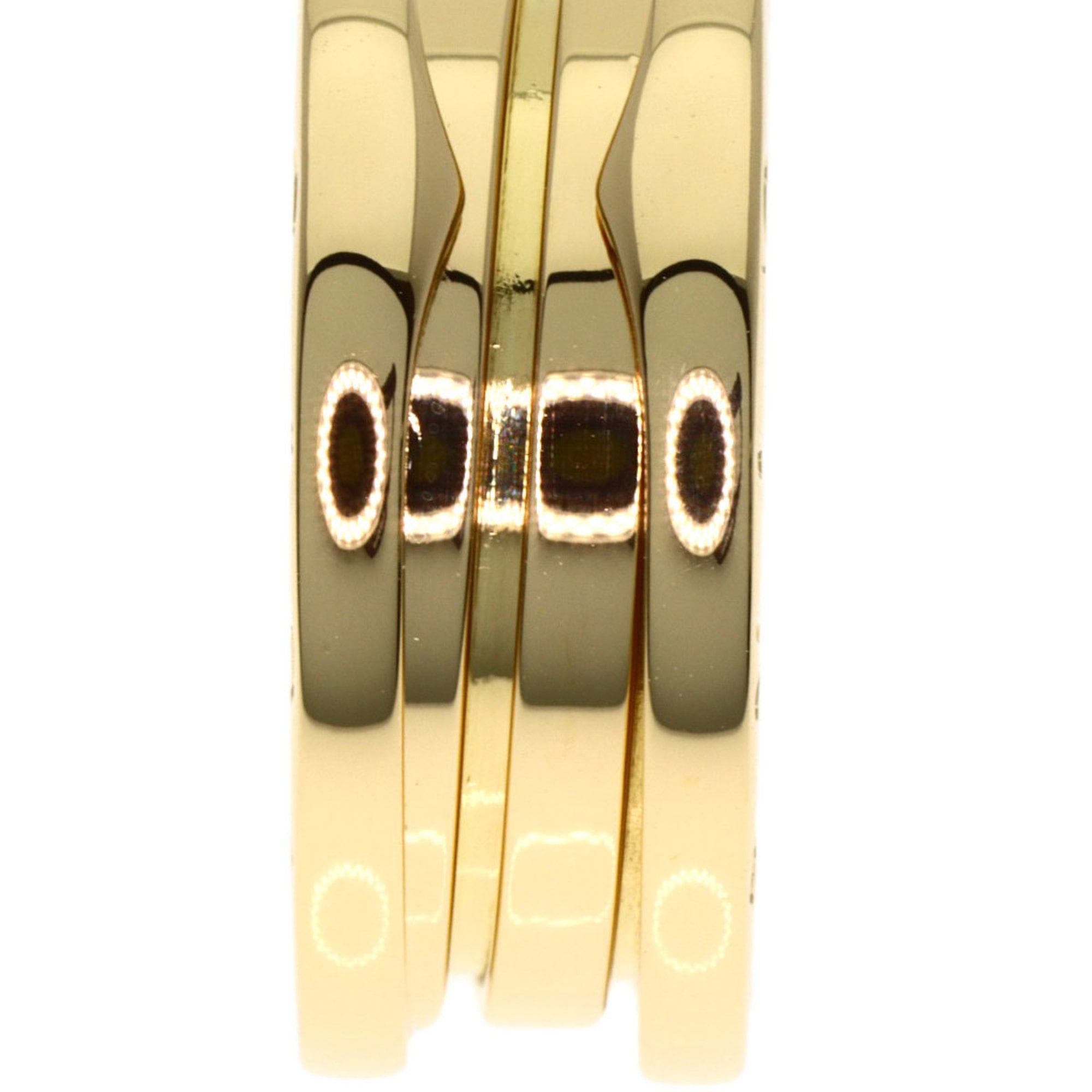 Bvlgari BVLGARI B-zero1 2-band ring #52, 18K yellow gold, women's. Size ONE SIZE - 6 Thumbnail