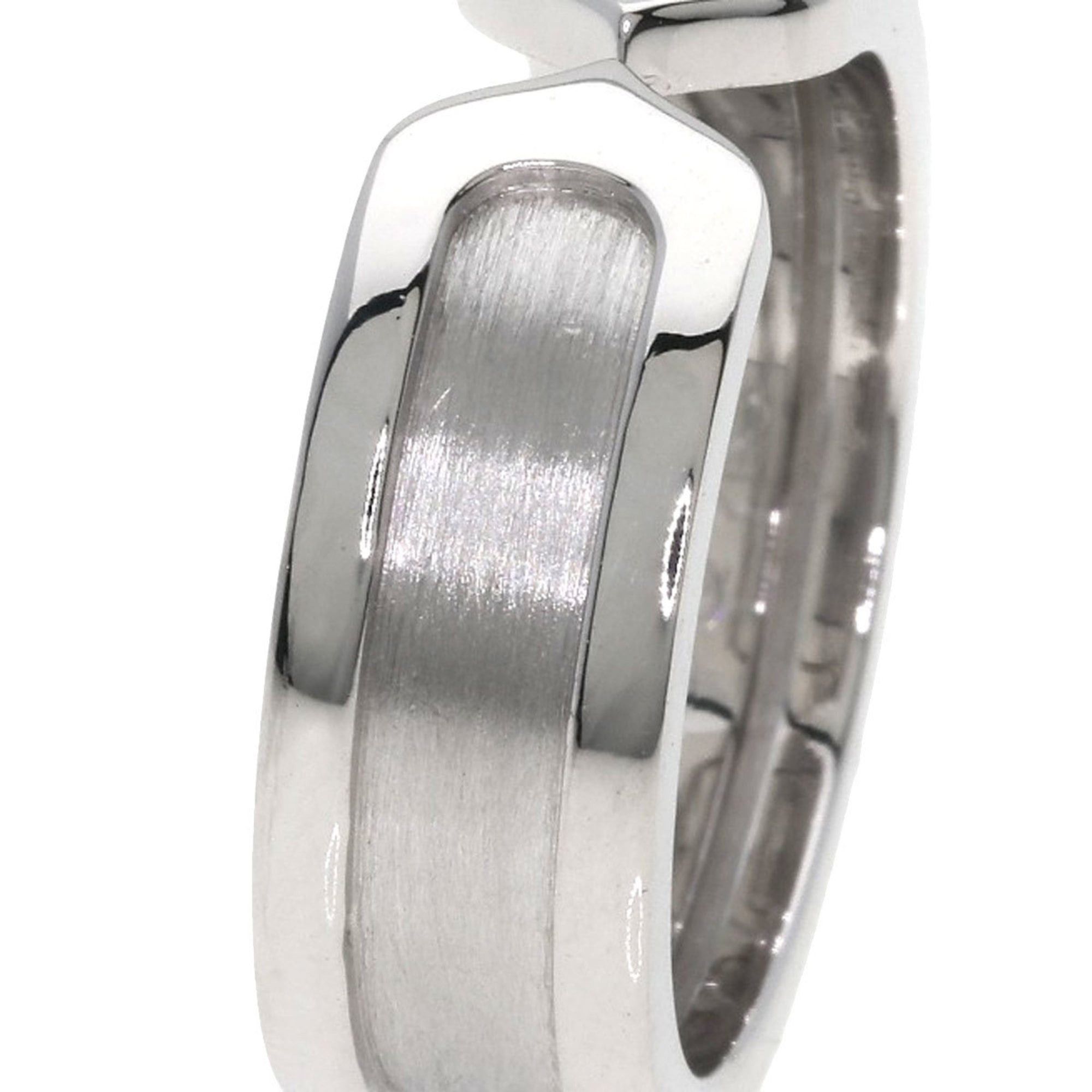 Cartier Cartier C2 Ring #51, 18K White Gold, Women's Ring, CARTIER Size ONE SIZE - 10 Thumbnail