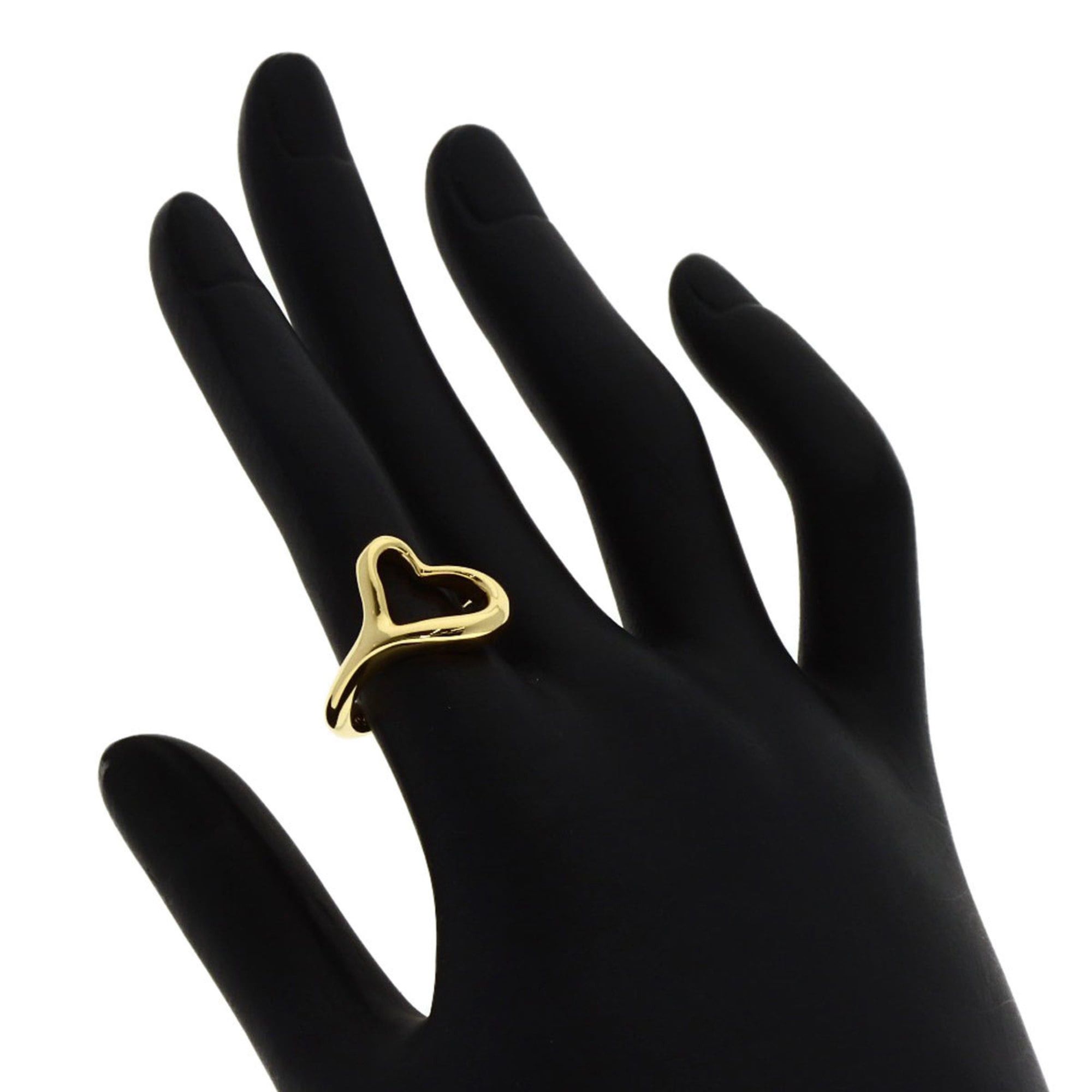 Tiffany & Co. Tiffany & Co. Open Heart Ring, 18K Yellow Gold, Women's. Size ONE SIZE - 7 Thumbnail