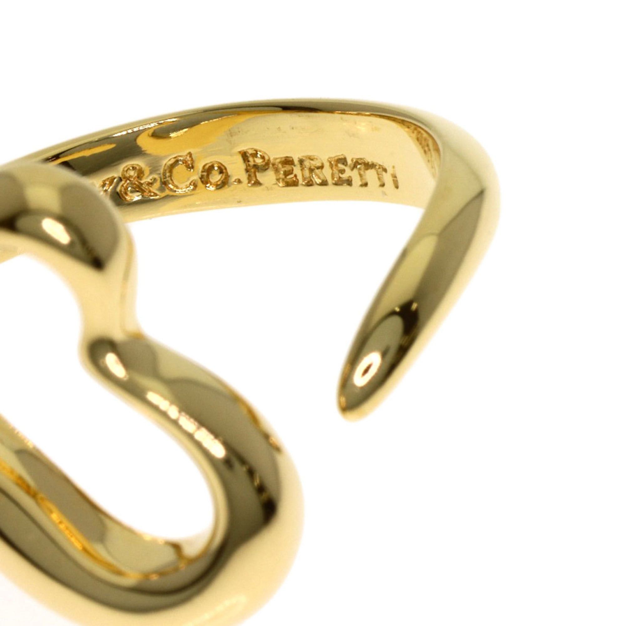 Tiffany & Co. Tiffany & Co. Open Heart Ring, 18K Yellow Gold, Women's. Size ONE SIZE - 6 Thumbnail