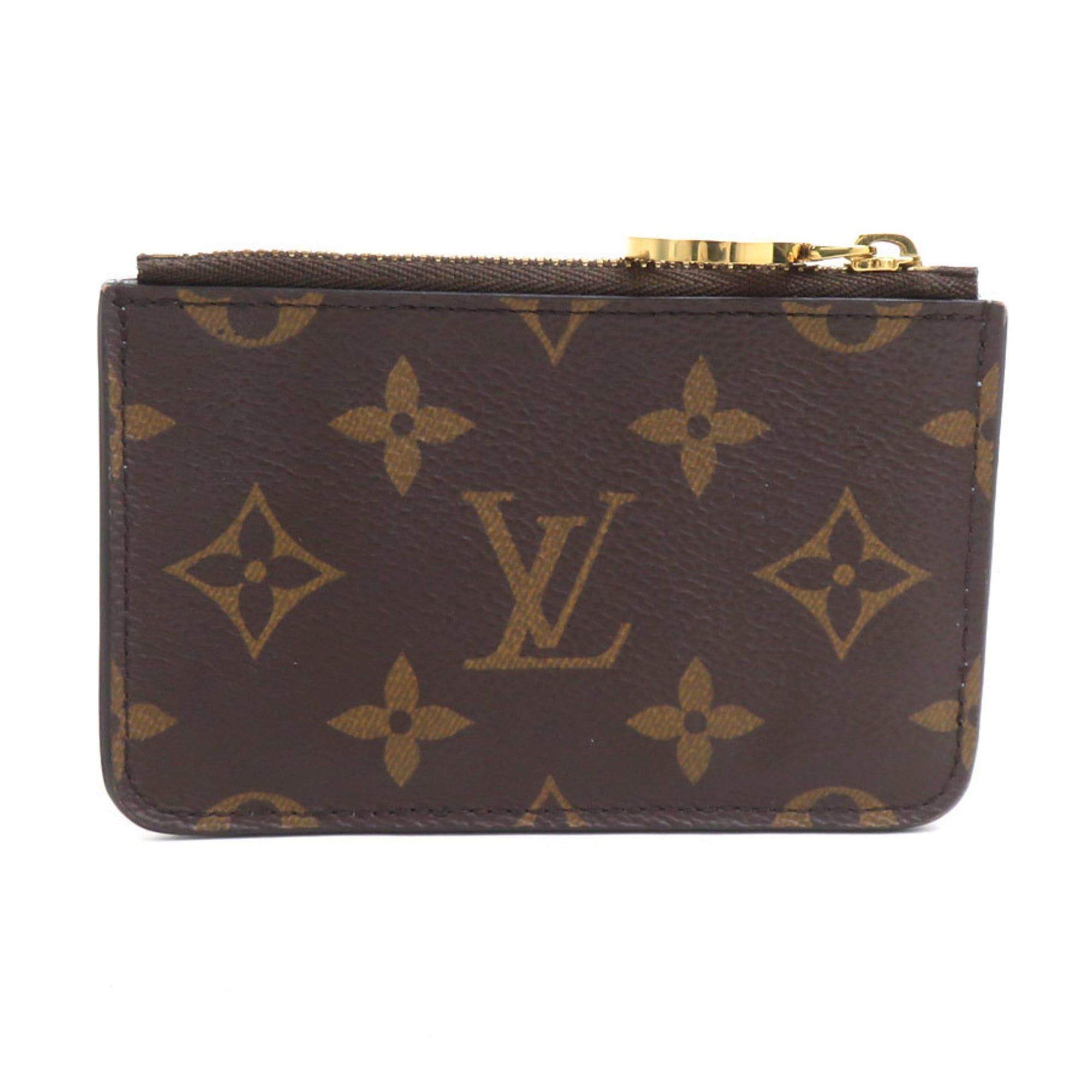 Louis Vuitton Louis Vuitton Wallet, Coin Purse, Business Card Holder, Case, Monogram Porte Carte Romy, Canvas, Brown x Light Blue, Men's and Women's, M83602, Free Shipping, 56620i Size ONE SIZE - 3 Thumbnail