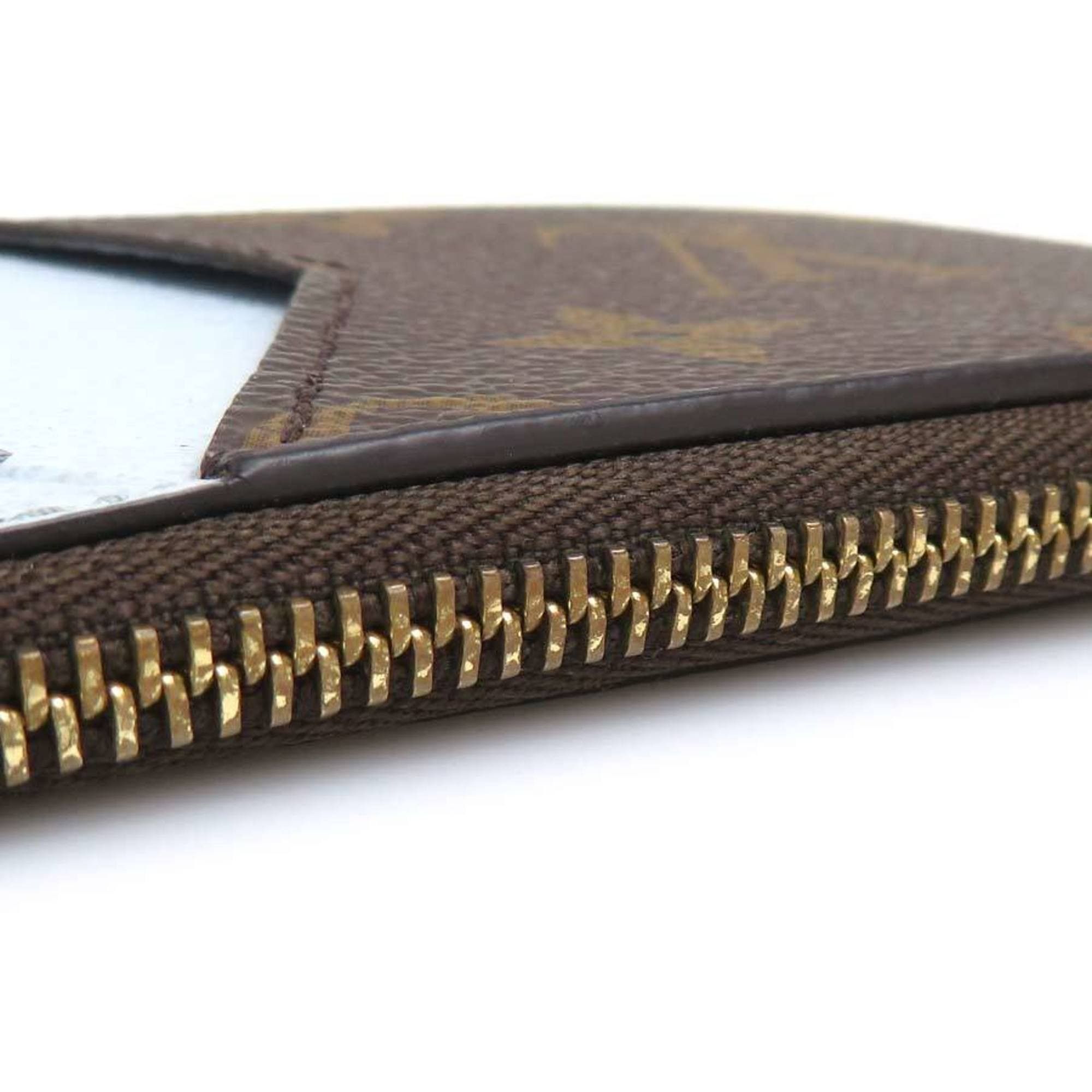 Louis Vuitton Louis Vuitton Wallet, Coin Purse, Business Card Holder, Case, Monogram Porte Carte Romy, Canvas, Brown x Light Blue, Men's and Women's, M83602, Free Shipping, 56620i Size ONE SIZE - 12 Thumbnail