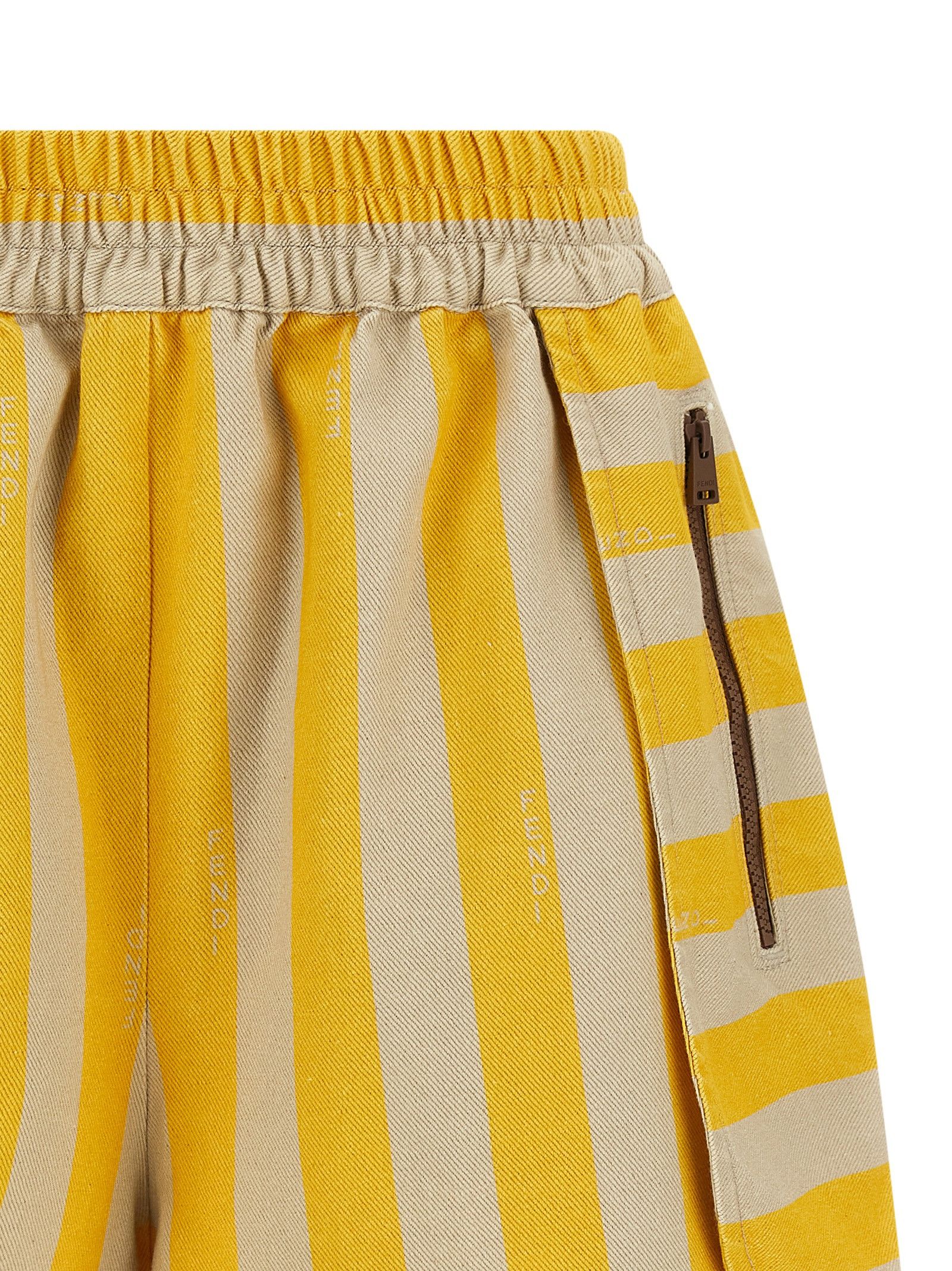Fendi Pequin Striped Shorts Size 26" / US 2 / IT 38 - 3 Thumbnail