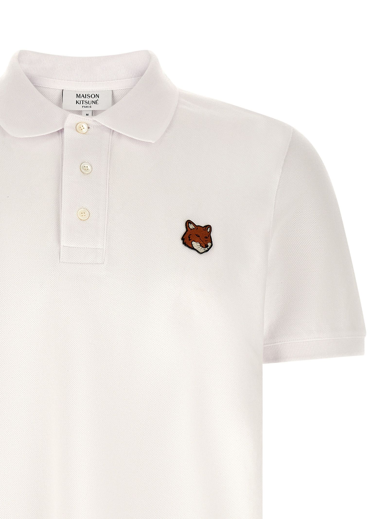 Maison Kitsune 'Fox Head' Polo Shirt Size US XXL / EU 58 / 5 - 3 Thumbnail