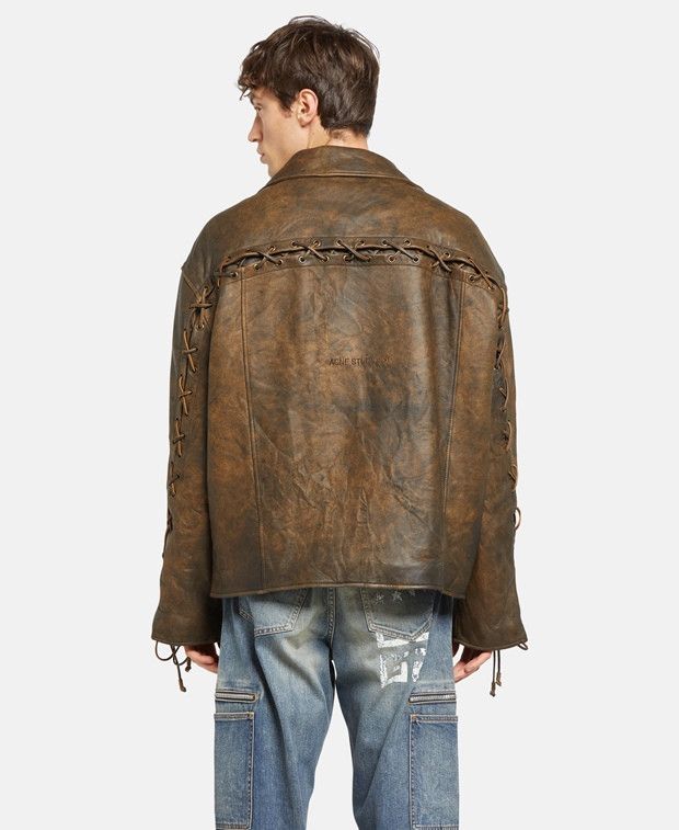 Acne Studios Leather jacket Size US M / EU 48-50 / 2 - 2 Thumbnail