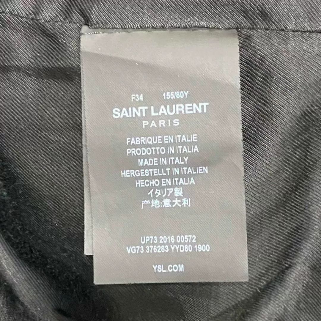 Saint Laurent Paris Saint Laurent Paris Varsity Jacket Size XXS / US 00 / IT 34 - 4 Thumbnail