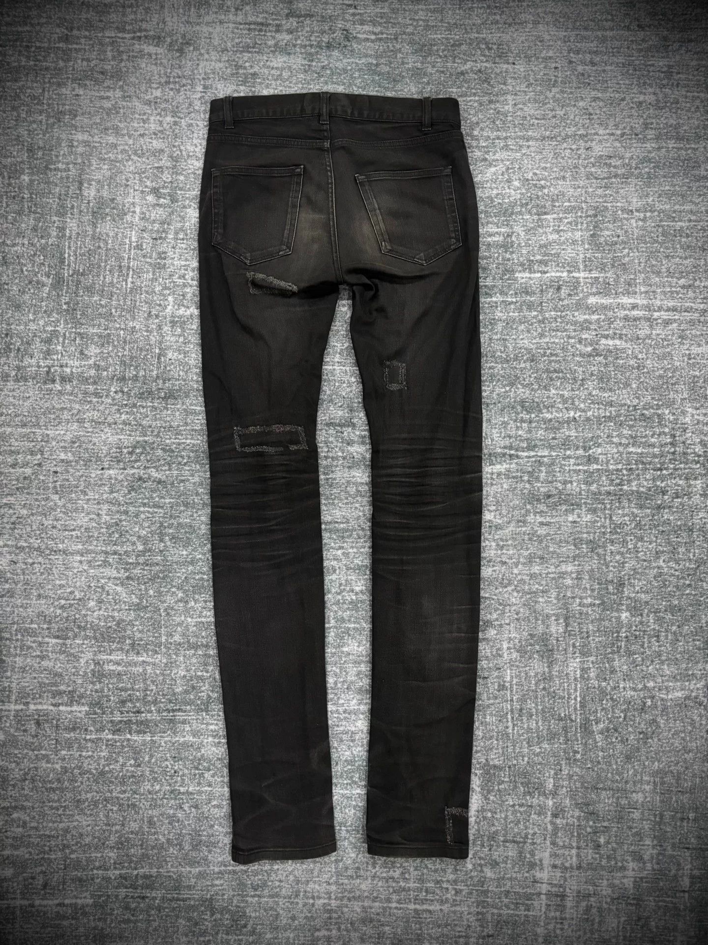 Saint Laurent Paris Saint Laurent 16SS Patch Jeans Size US 28 / EU 44 - 2 Thumbnail
