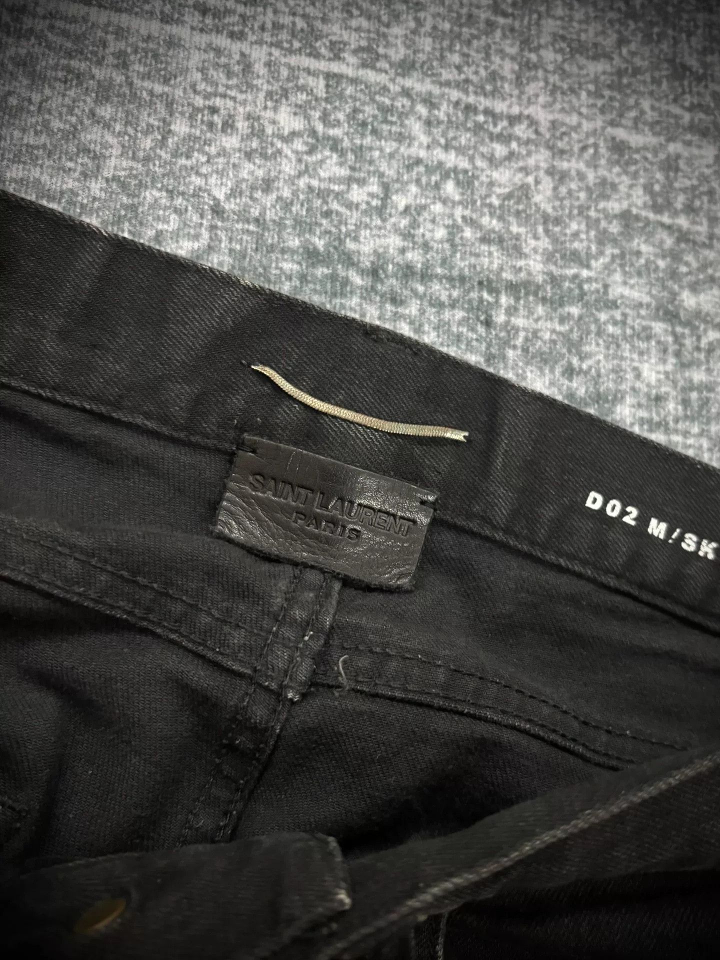 Saint Laurent Paris Saint Laurent 16SS Patch Jeans Size US 28 / EU 44 - 4 Thumbnail