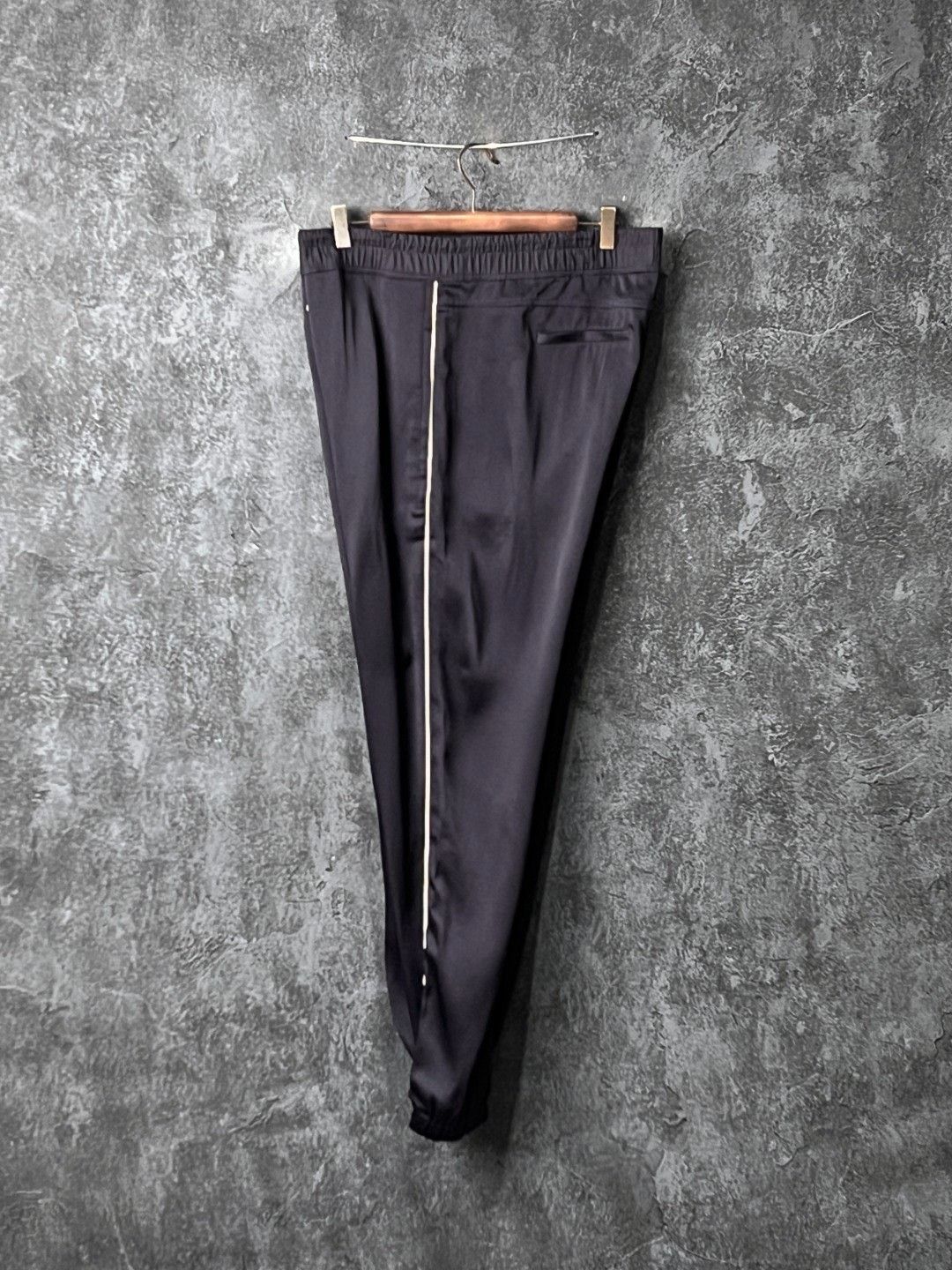 Saint Laurent Paris SAINT LAURENT Drawstring Satin Pants Size US 36 / EU 52 - 6 Thumbnail