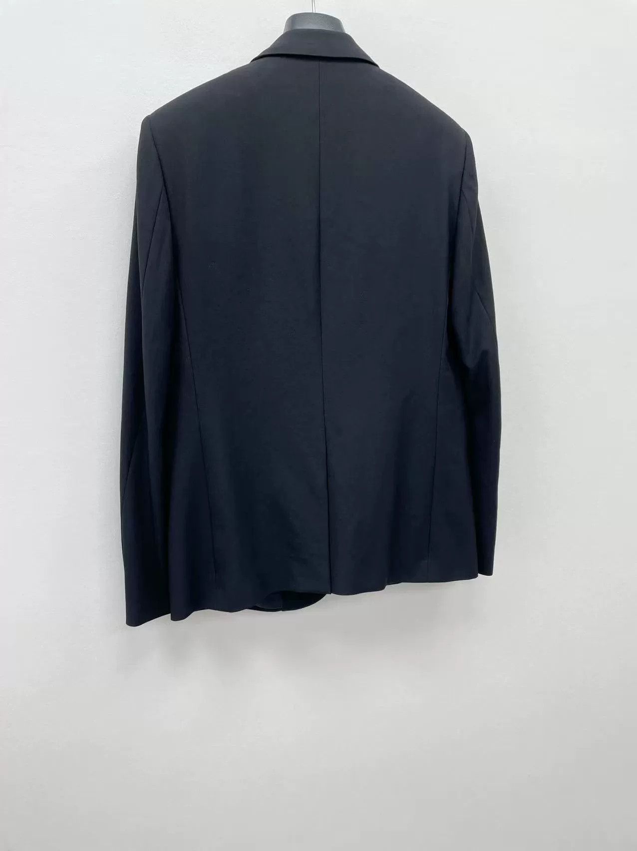Saint Laurent Paris Saint Laurent Black Wool Blazer Size US L / EU 52-54 / 3 - 7 Thumbnail
