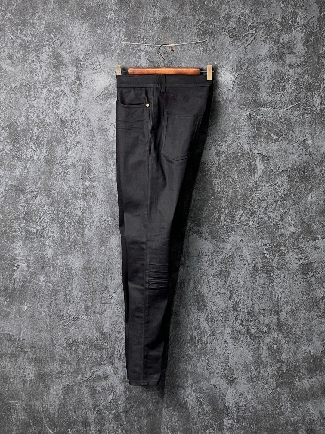Saint Laurent Paris Saint Laurent Black Cotton Jeans Size US 34 / EU 50 - 7 Thumbnail