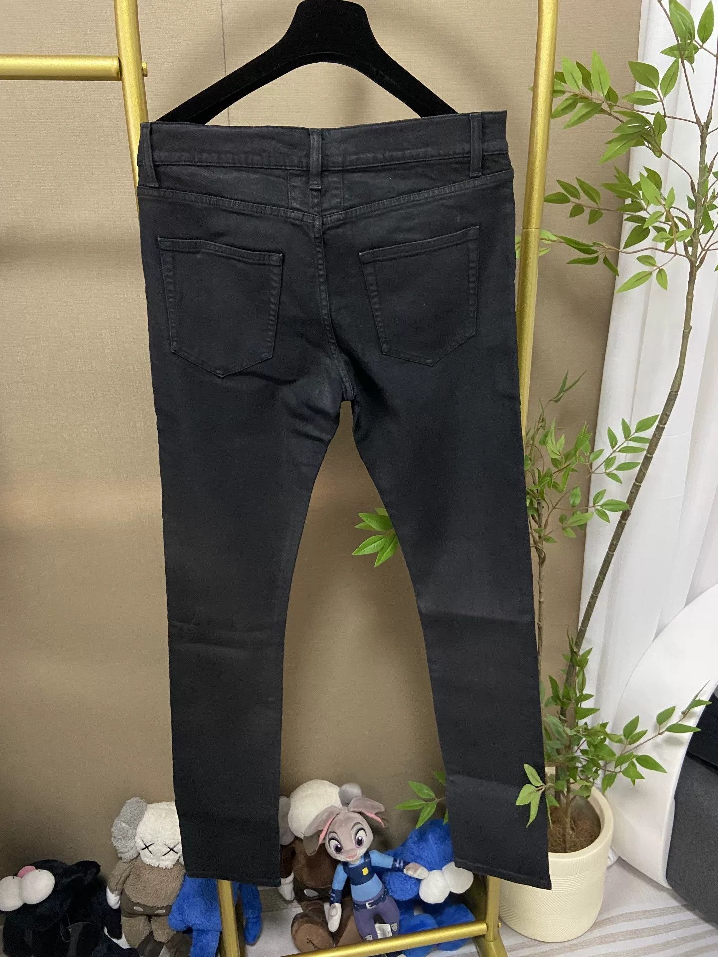 Saint Laurent Paris Saint Laurent Black Jeans Size 31 Size US 31 - 3 Thumbnail